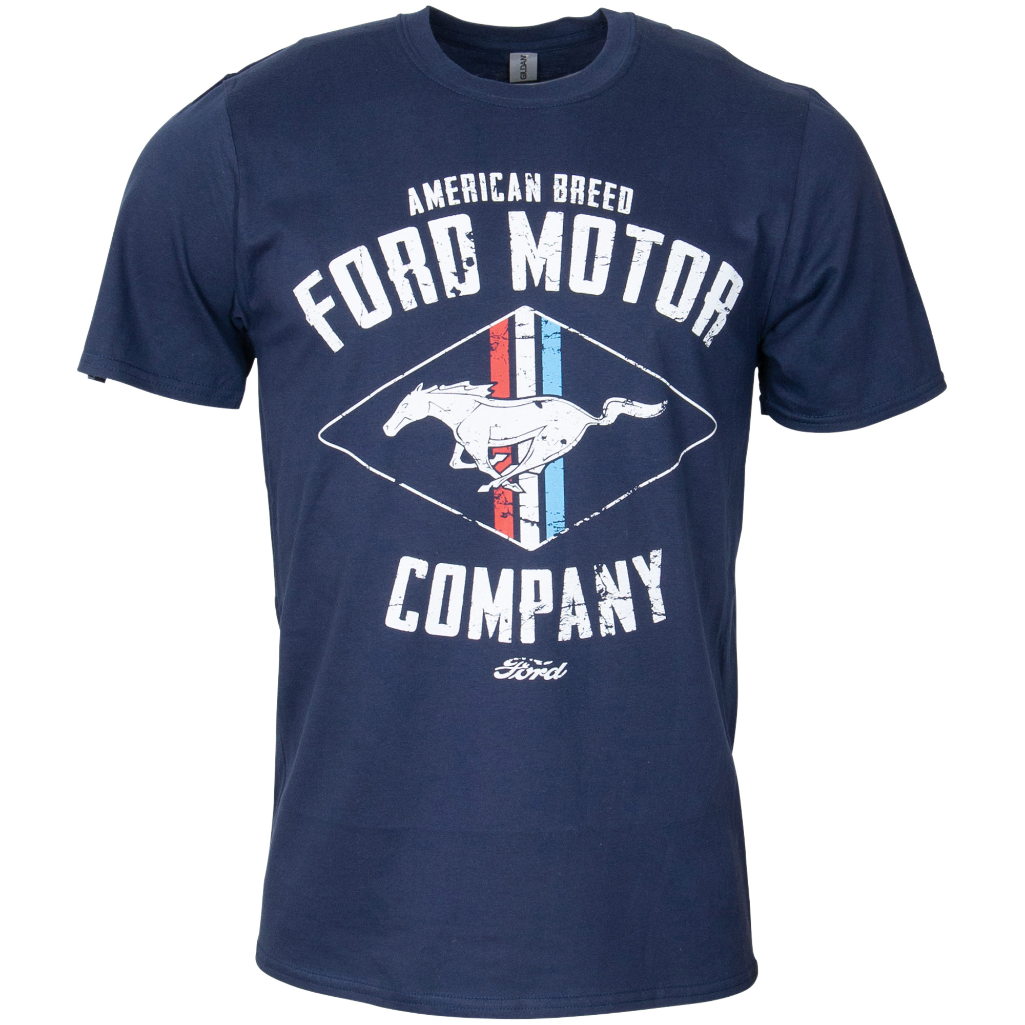 Ford T-Shirt "American Breed" - blau