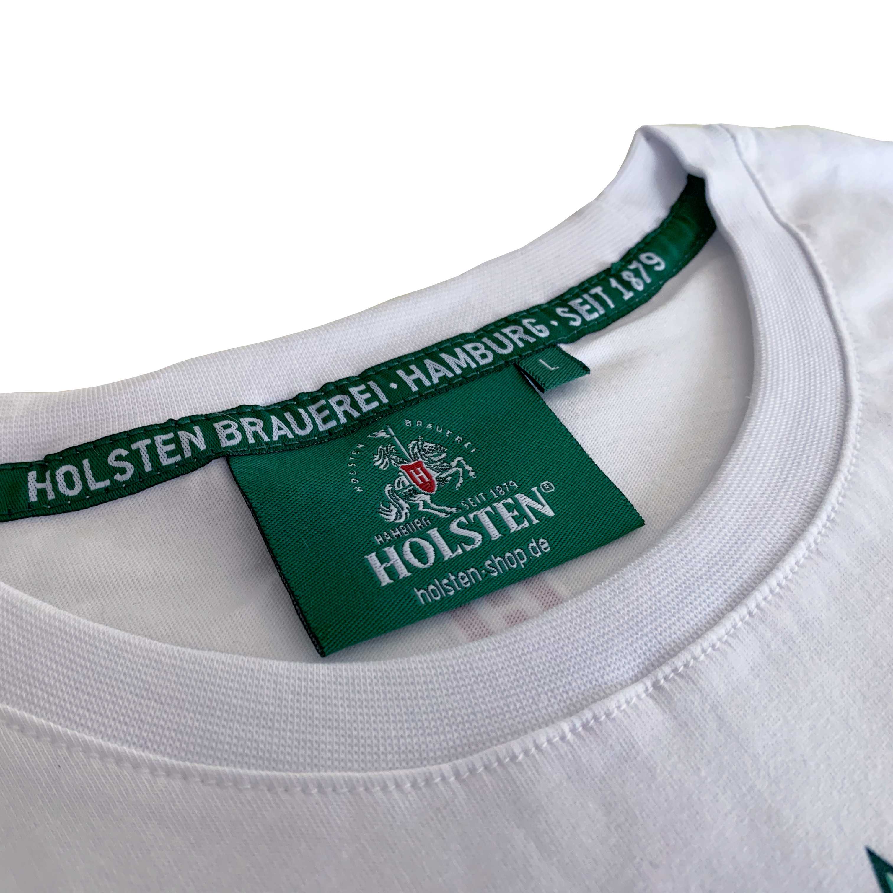 Holsten - Herren T-Shirt Holsten Ritter - weiß