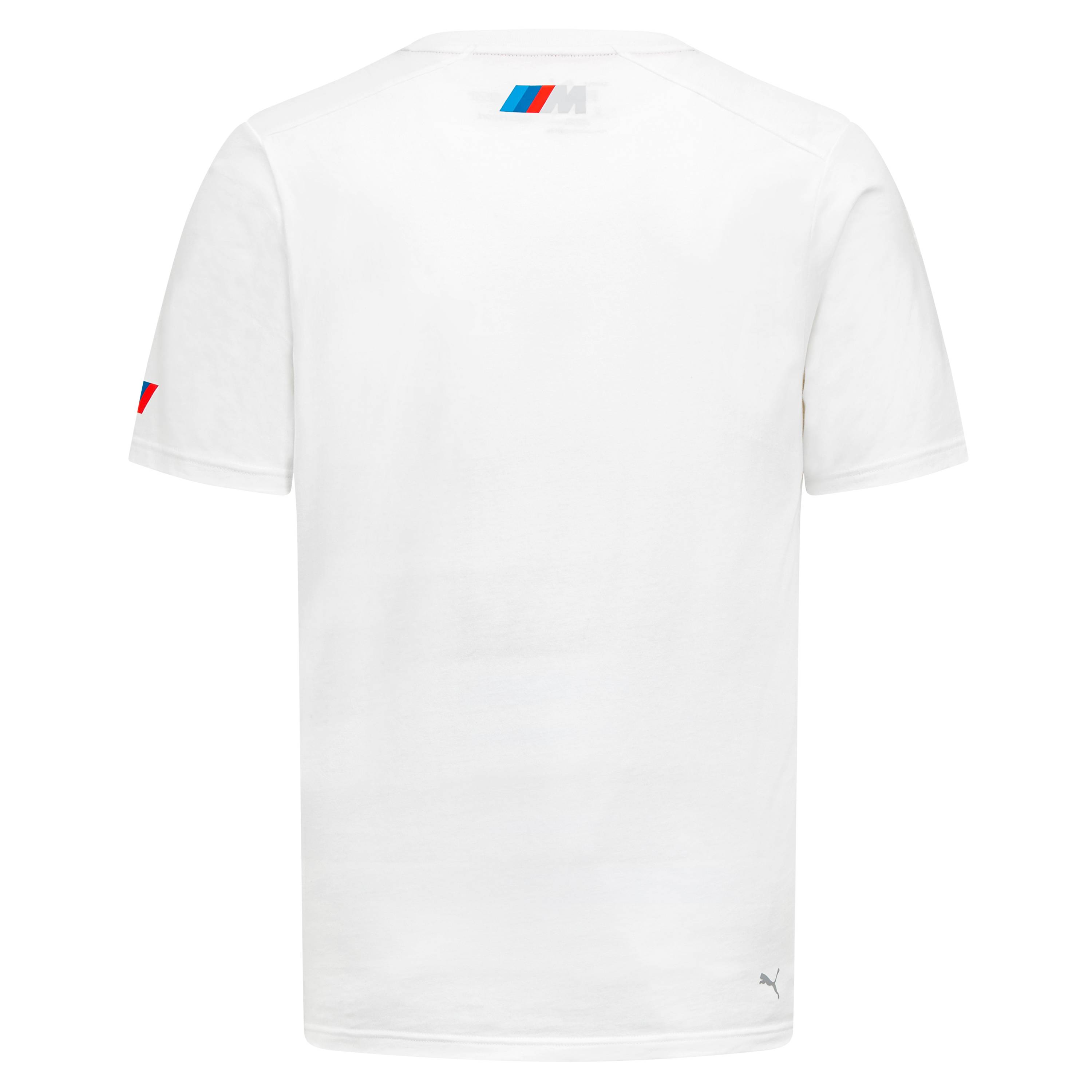 BMW Motorsport T-Shirt "Teamline" - weiß