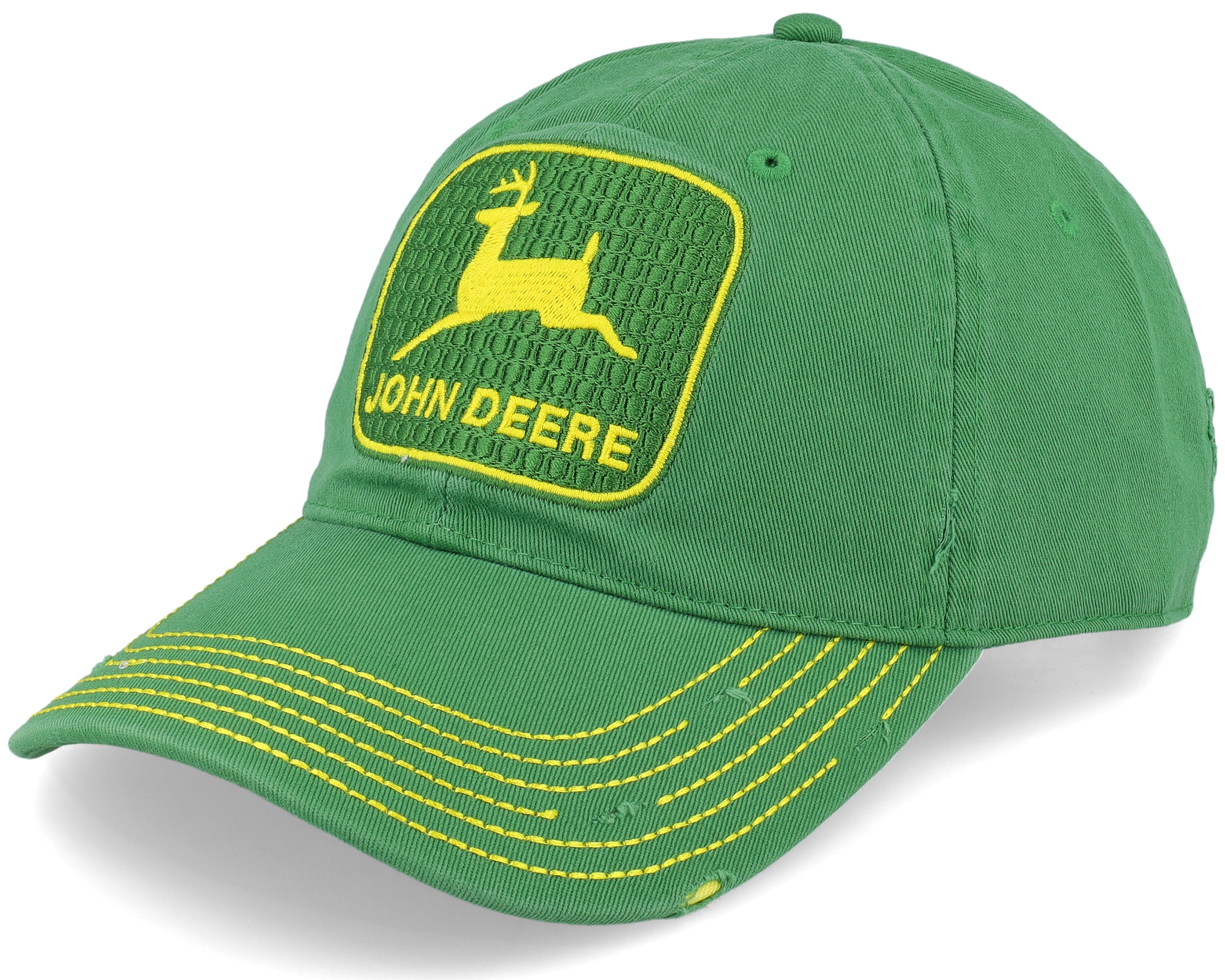 John Deere Cap Vintage Dad - grün