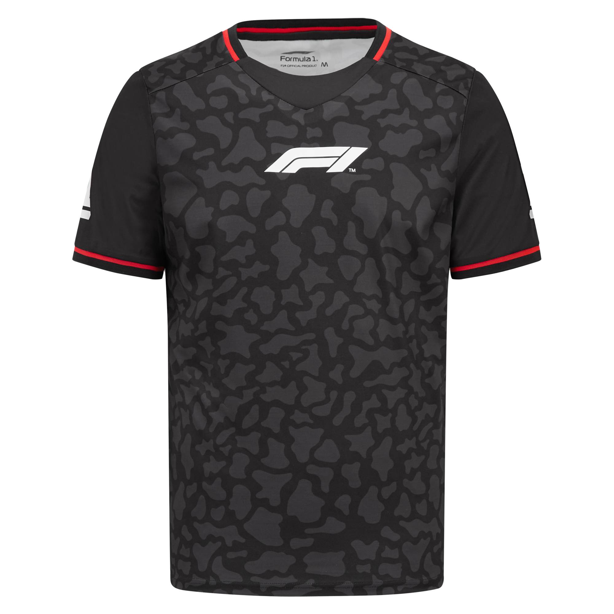 Formel 1 Collection T-Shirt "Camo" - schwarz