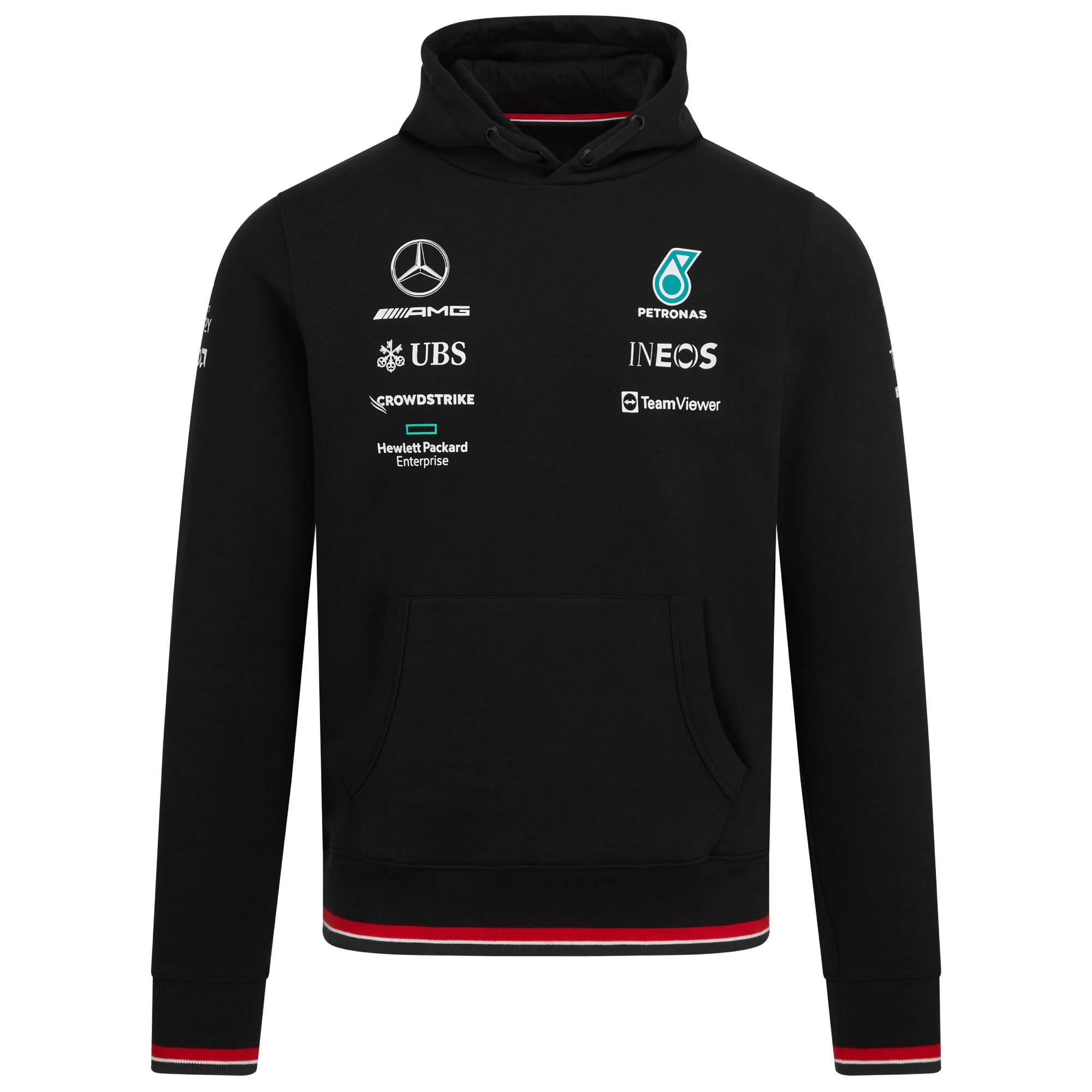 Mercedes AMG Team Hoodie 2022 - schwarz