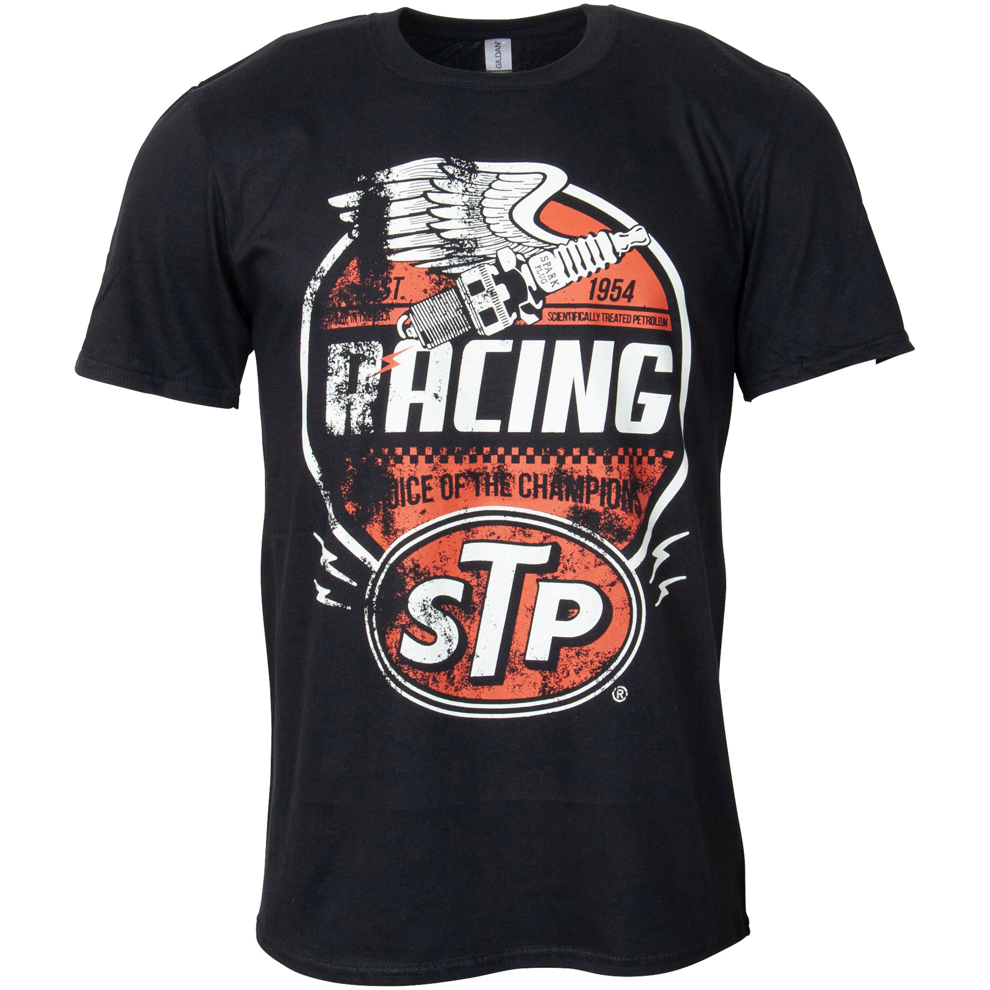 STP Vintage T-Shirt "Racing" - schwarz