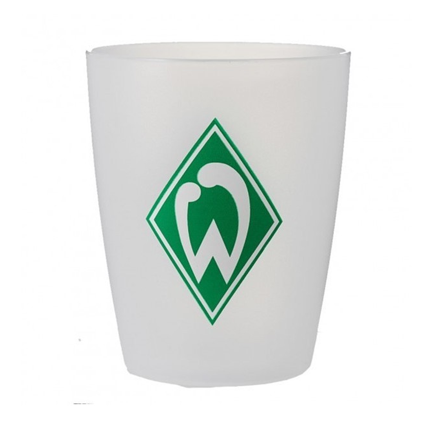 SV Werder Bremen - Zahnputzbecher Raute - weiß