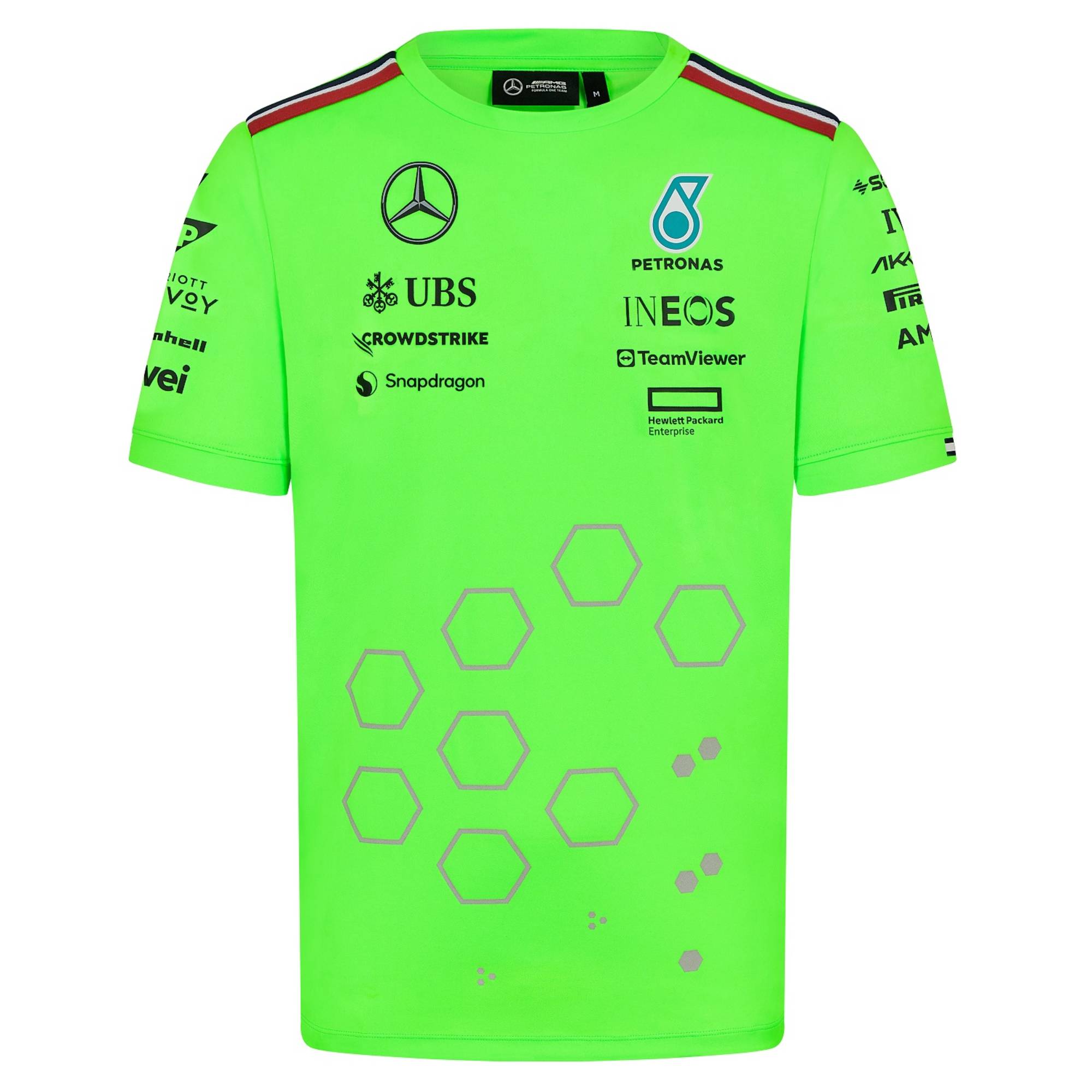 Mercedes AMG Petronas T-Shirt Teamline 2024 - grün