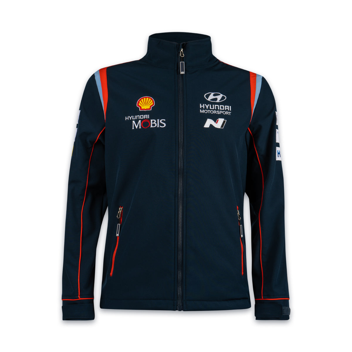 Hyundai Motorsport Softshelljacke "Teamline" - blau