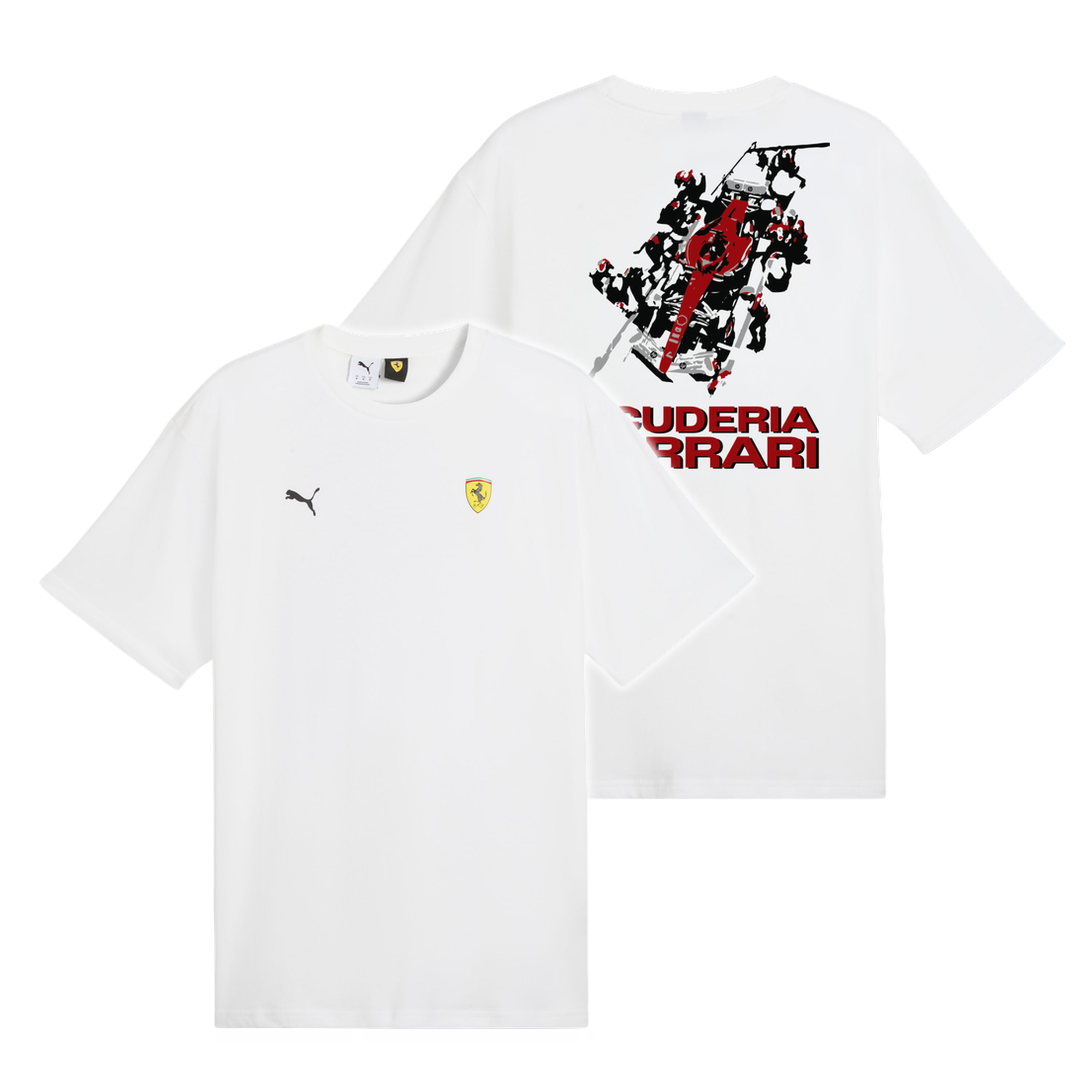 Scuderia Ferrari T-Shirt "Car Graphic" Puma