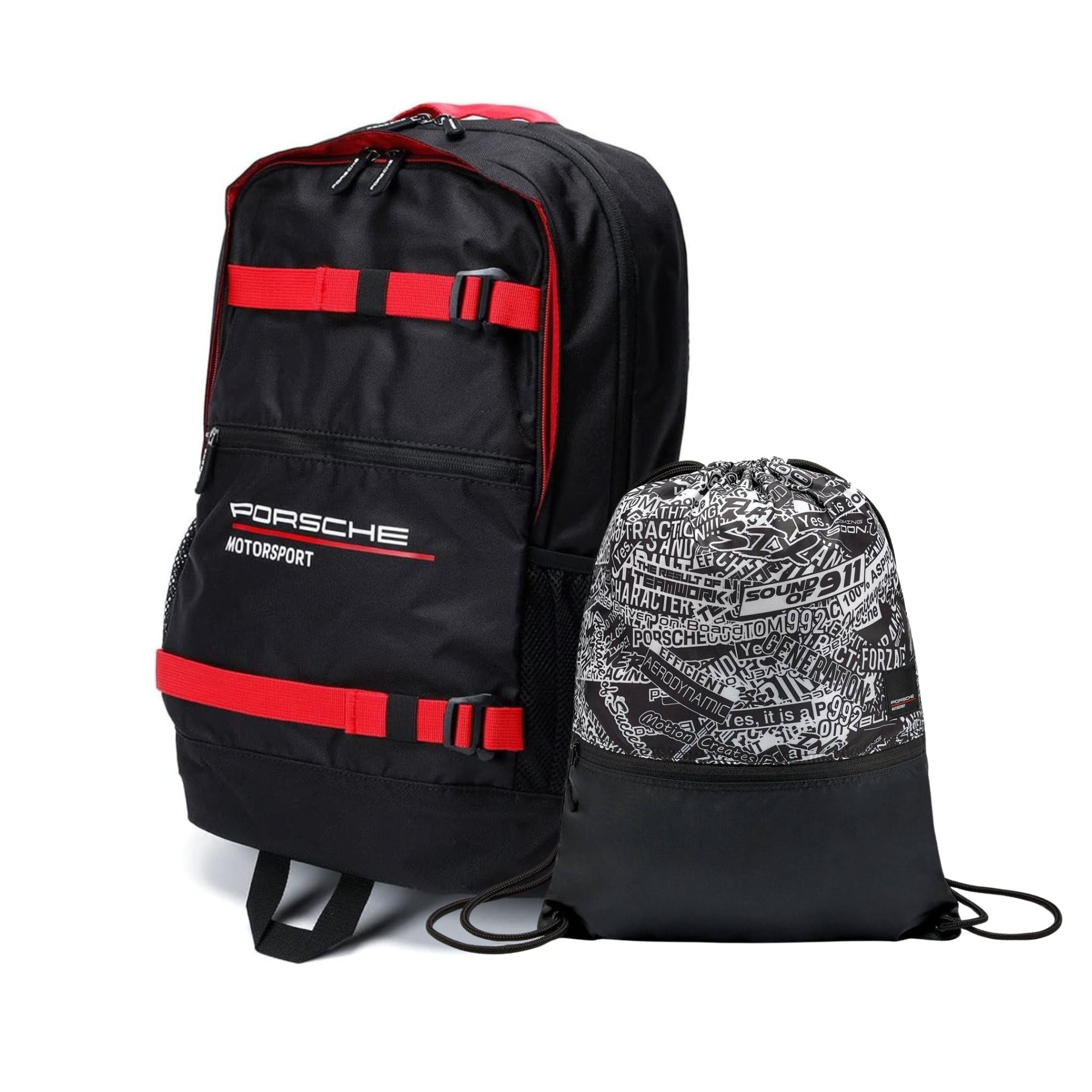 Porsche Motorsport Sportbeutel & Rucksack Set