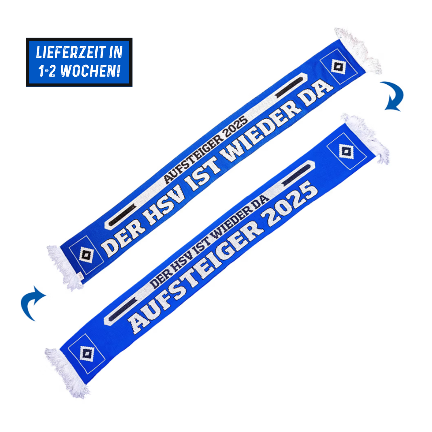 HSV Schal "Aufstieg 24/25" - Der HSV ist wieder da