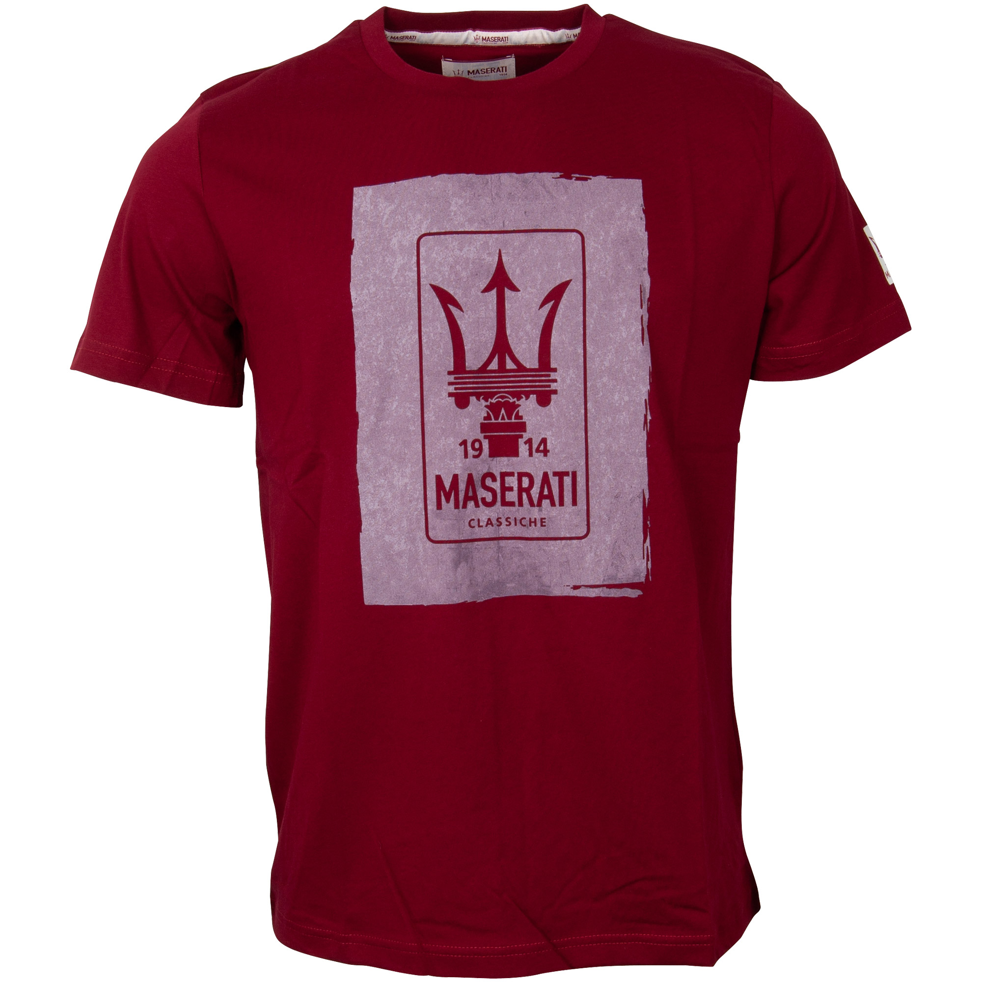 Maserati Classiche T-Shirt "Logo" - rot