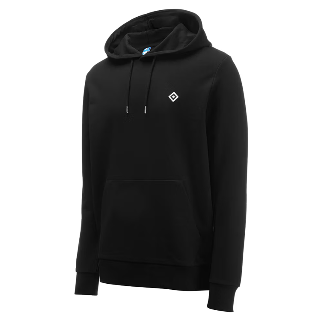 HSV Hoodie 'Marc' mit eingestickter HSV-Raute - schwarz 