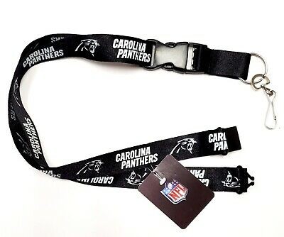 Carolina Panthers Lanyard Schnalle Blackout