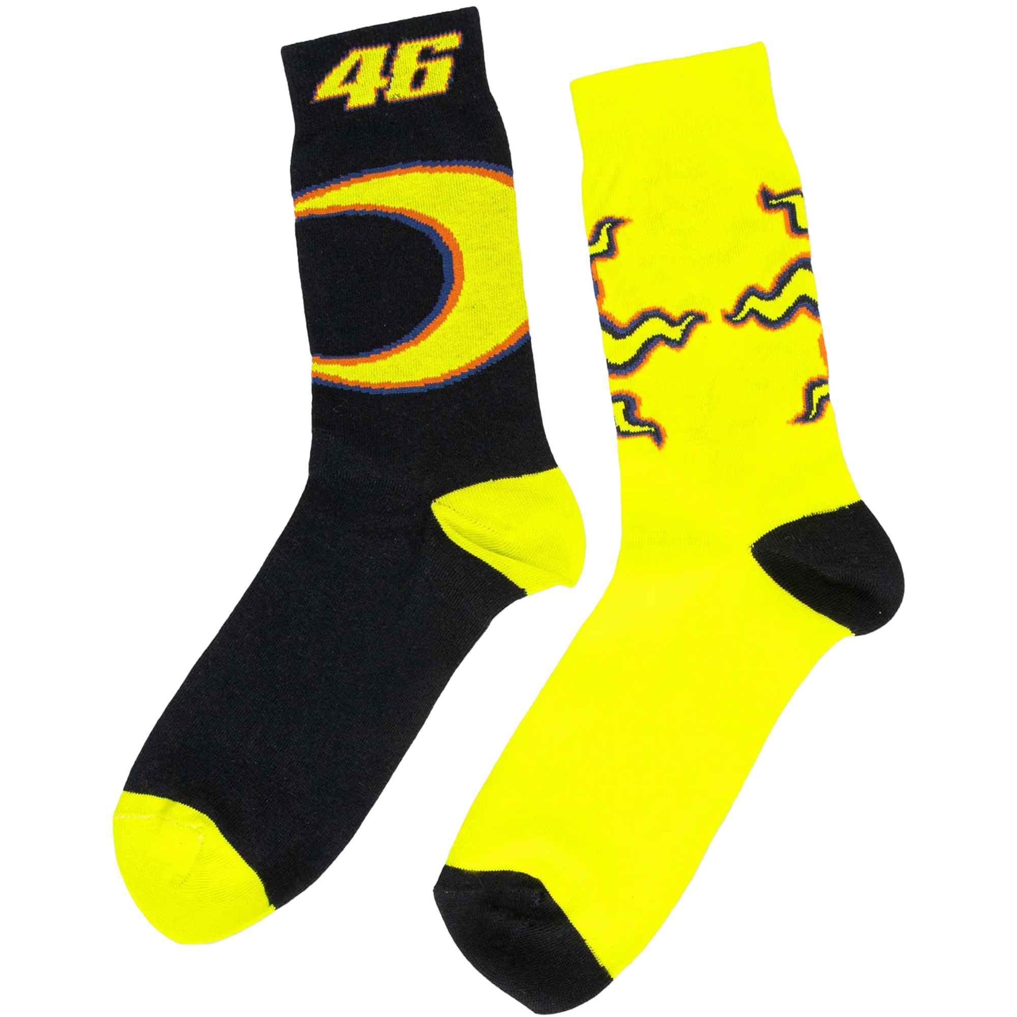 Valentino Rossi Socken Sonne Mond