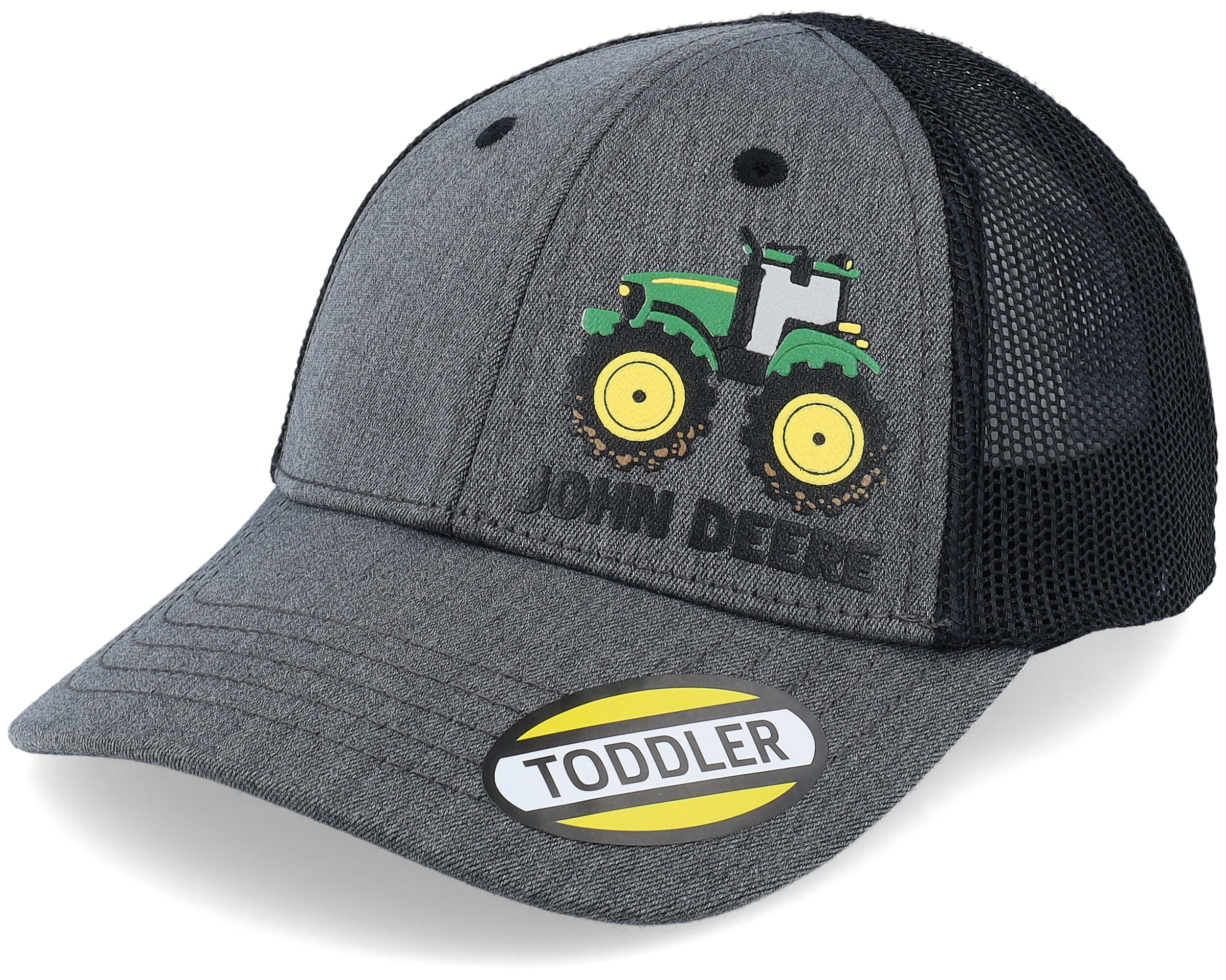 John Deere Kinder Cap Traktor - grau