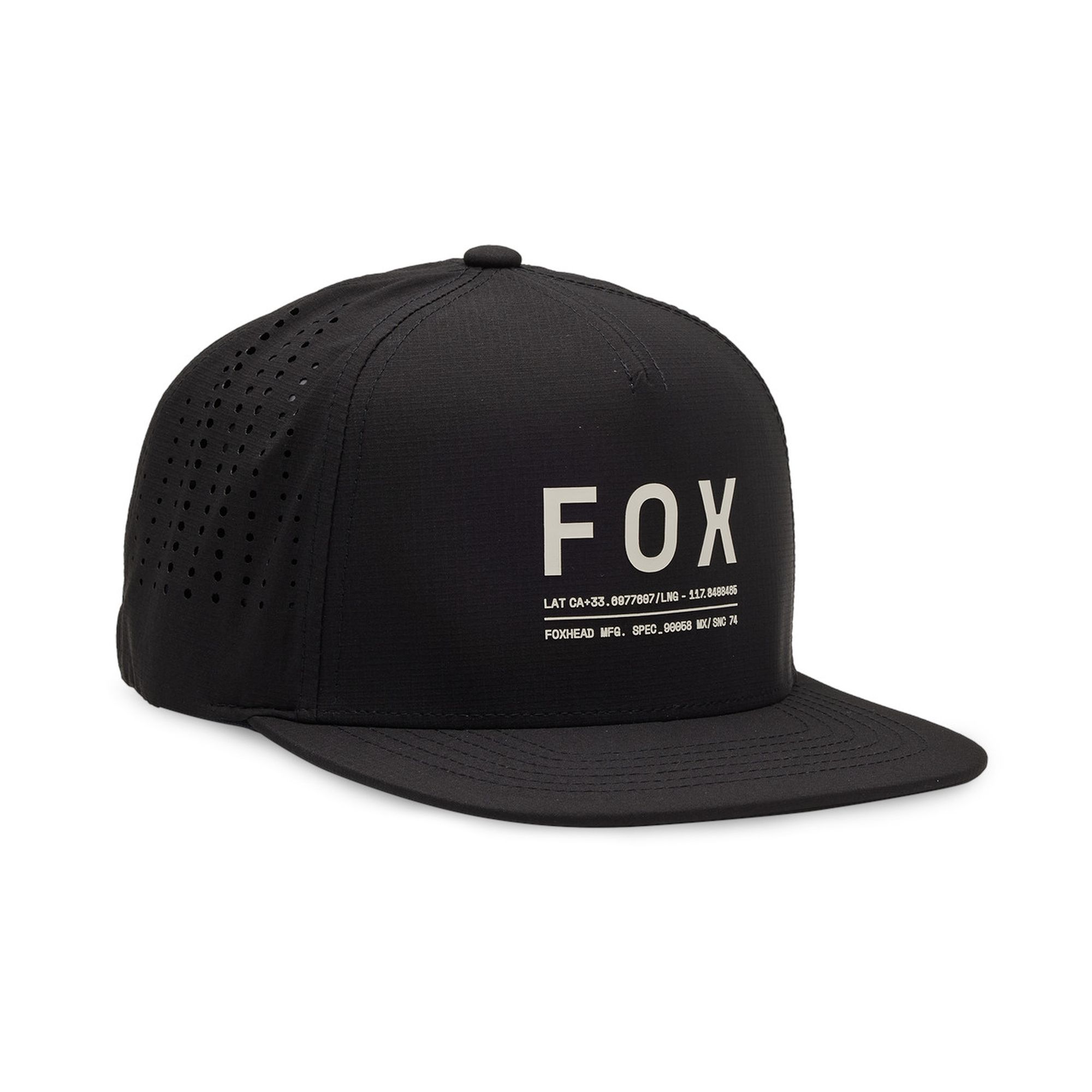 FOX Racing Snapback Cap Non Stop Tech - schwarz
