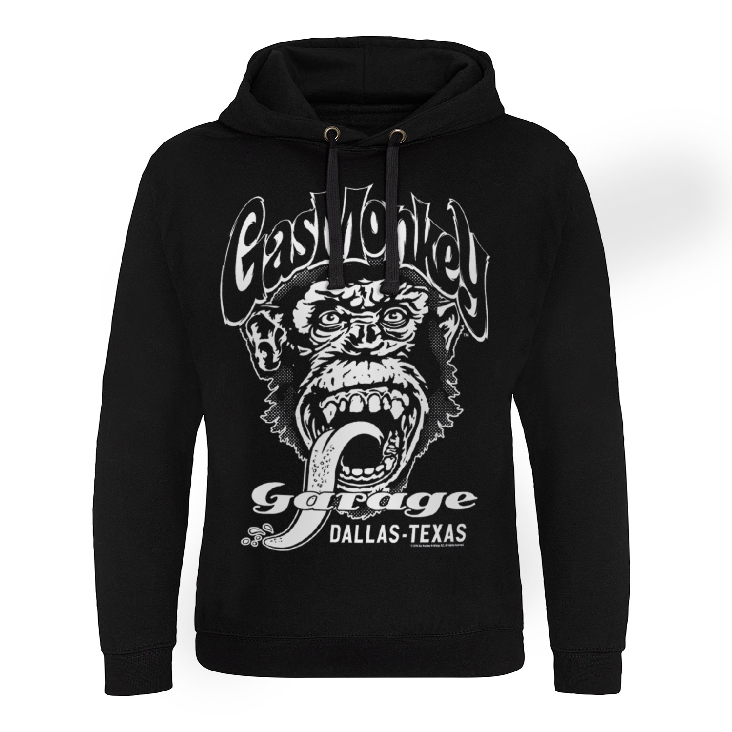 Gas Monkey Garage Kapuzenpullover "Dallas, Texas" - schwarz