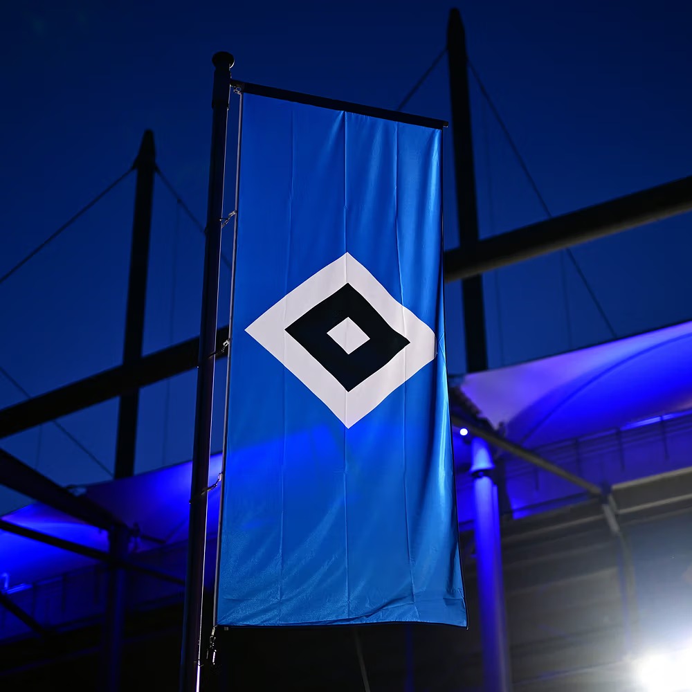 HSV Hissfahne "Arena" 150x400cm