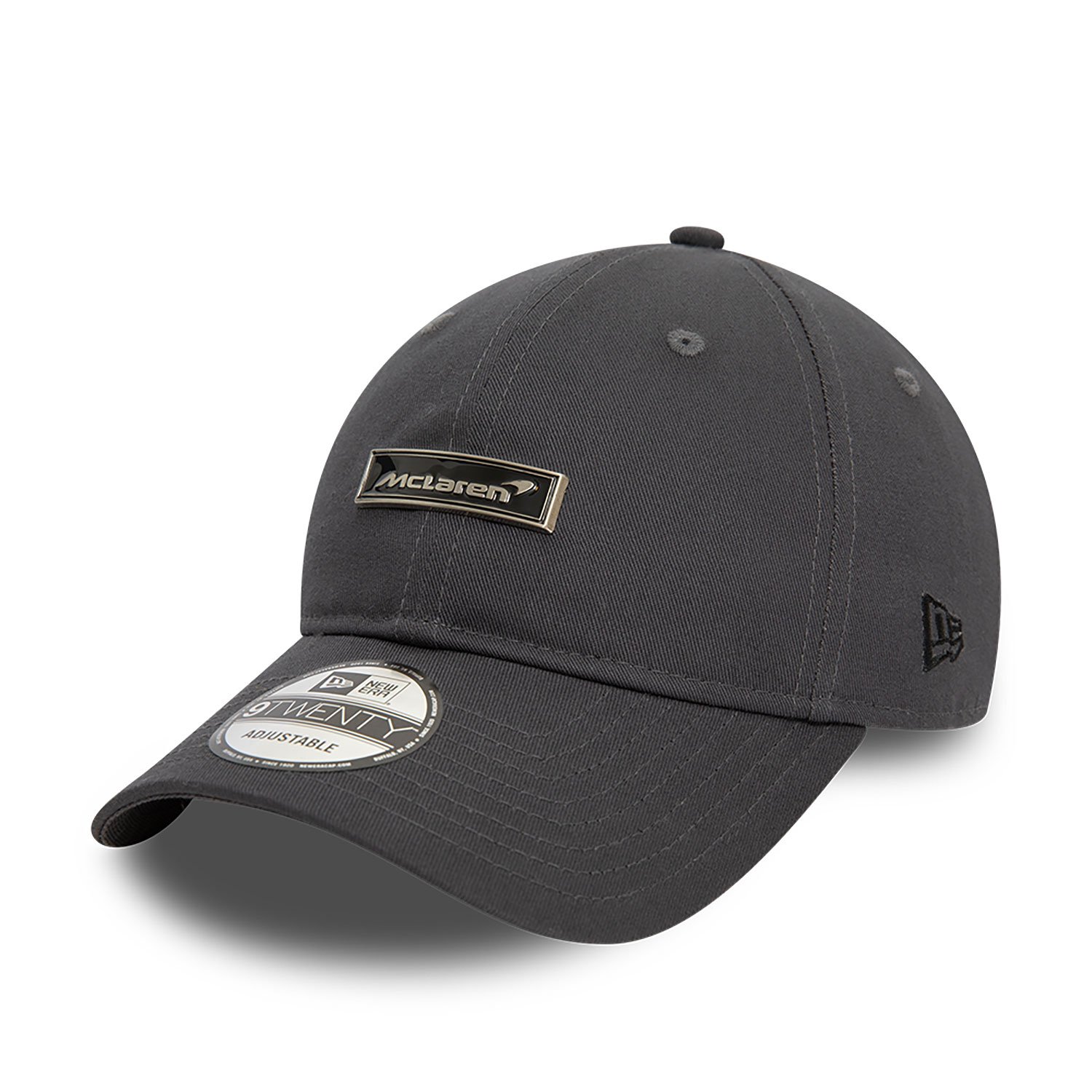 McLaren F1 New Era Cap "Pin Badge" - grau