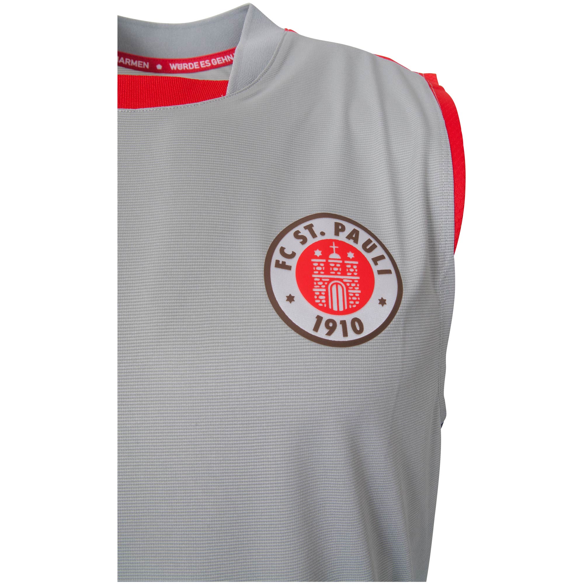 FC St. Pauli - Trainings Tanktop Team 2022-23 - grau