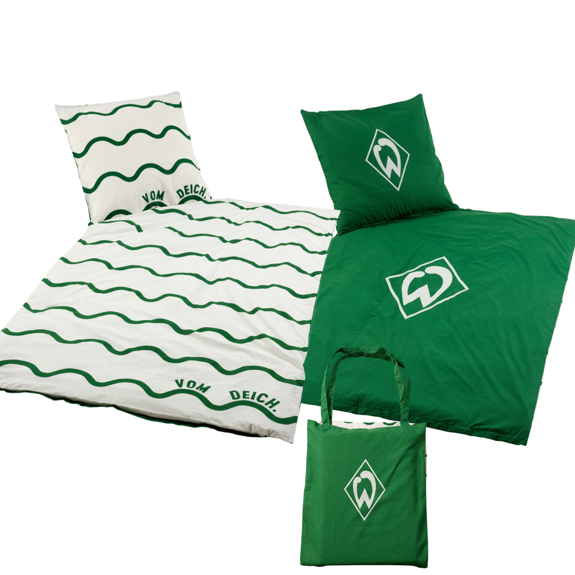 Werder Bremen GOTS Wendebettwäsche