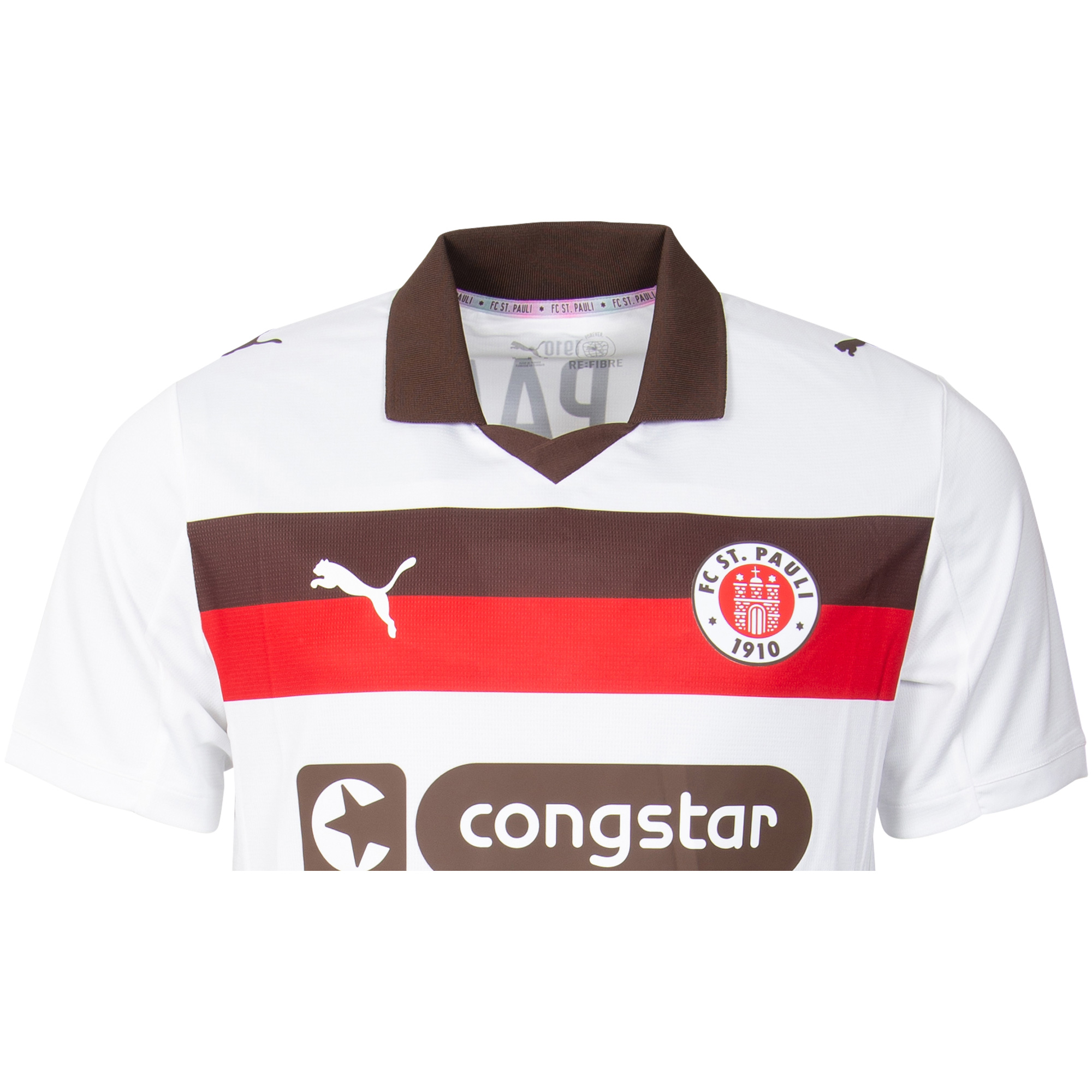 FC St. Pauli - PUMA Trikot Auswärts 2025/26 - weiß