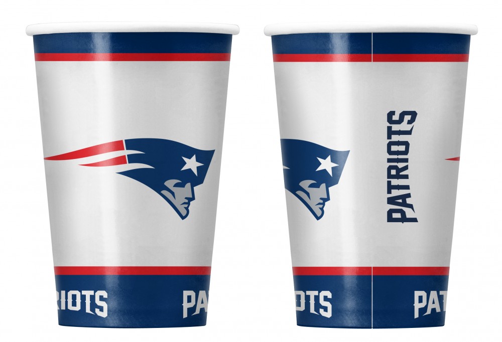 New England Patriots Pappbecher Set (20 Stk.)