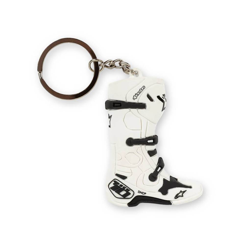 Alpinestars Schlüsselanhänger "Boot" - weiß