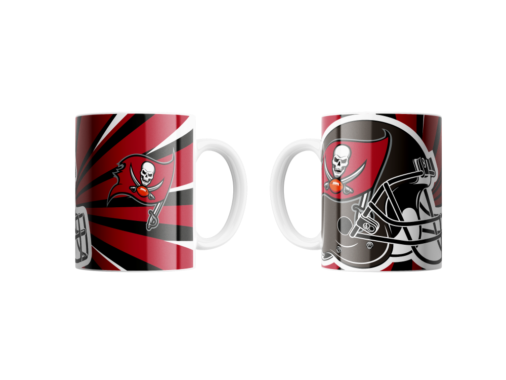 Tampa Bay Buccaneers Jumbo-Tasse „Helmet“ 450ml