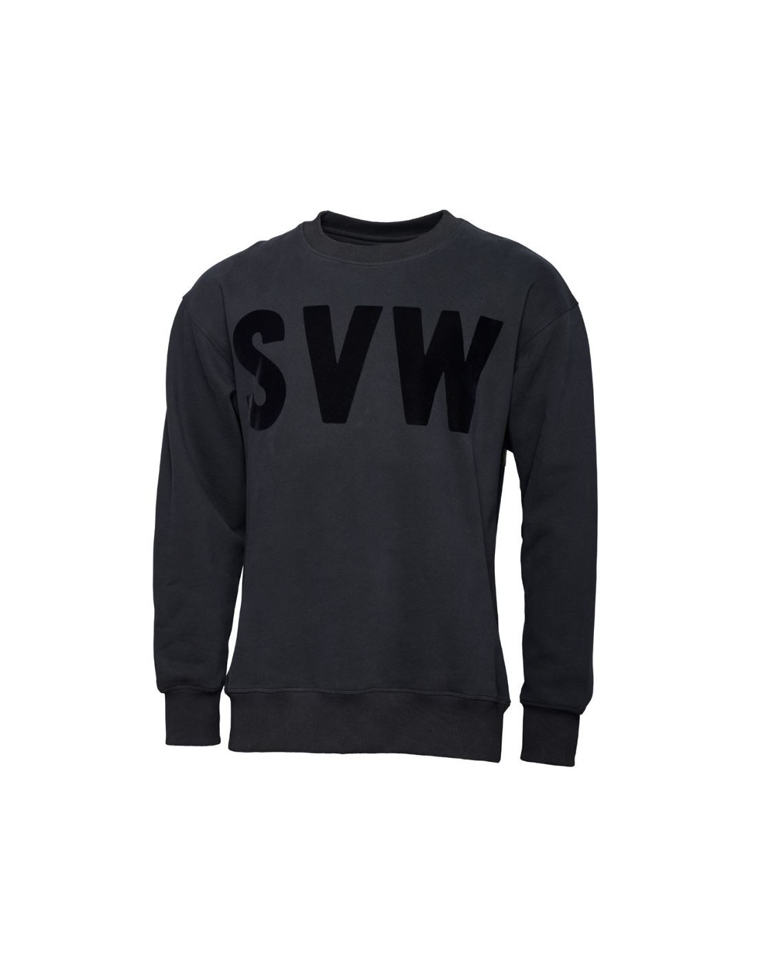 SV Werder Bremen GOTS Sweatshirt "SVW" - schwarz