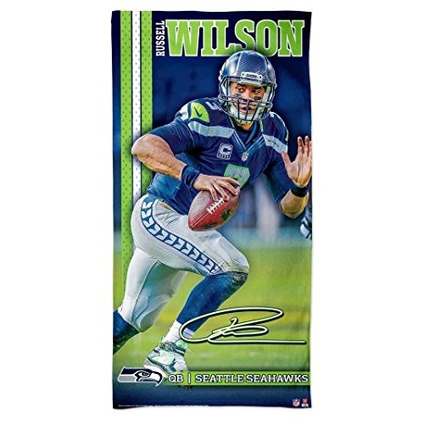 Russell Wilson NFL Strandtuch