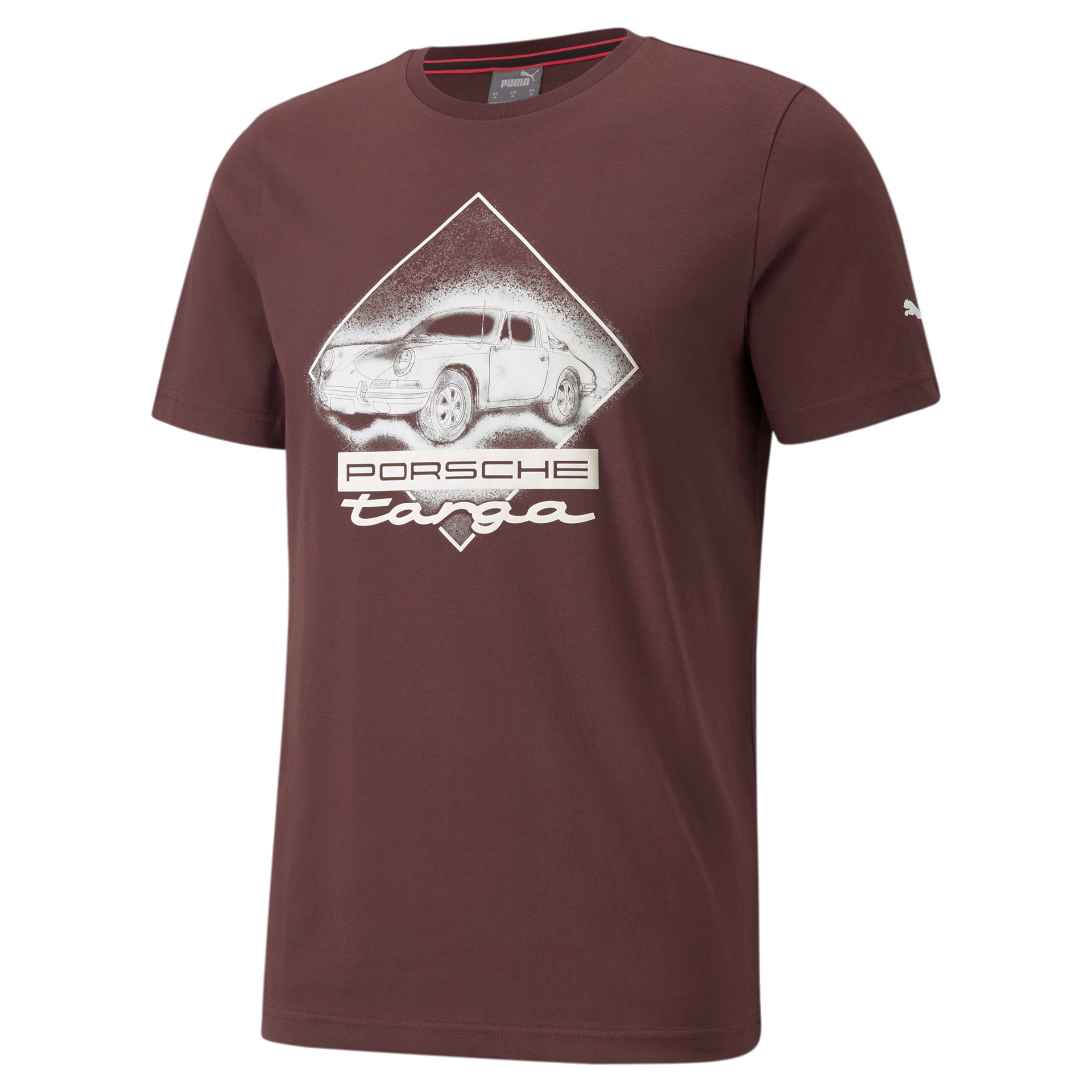 Porsche Legacy Puma T-Shirt "Targa" - braun