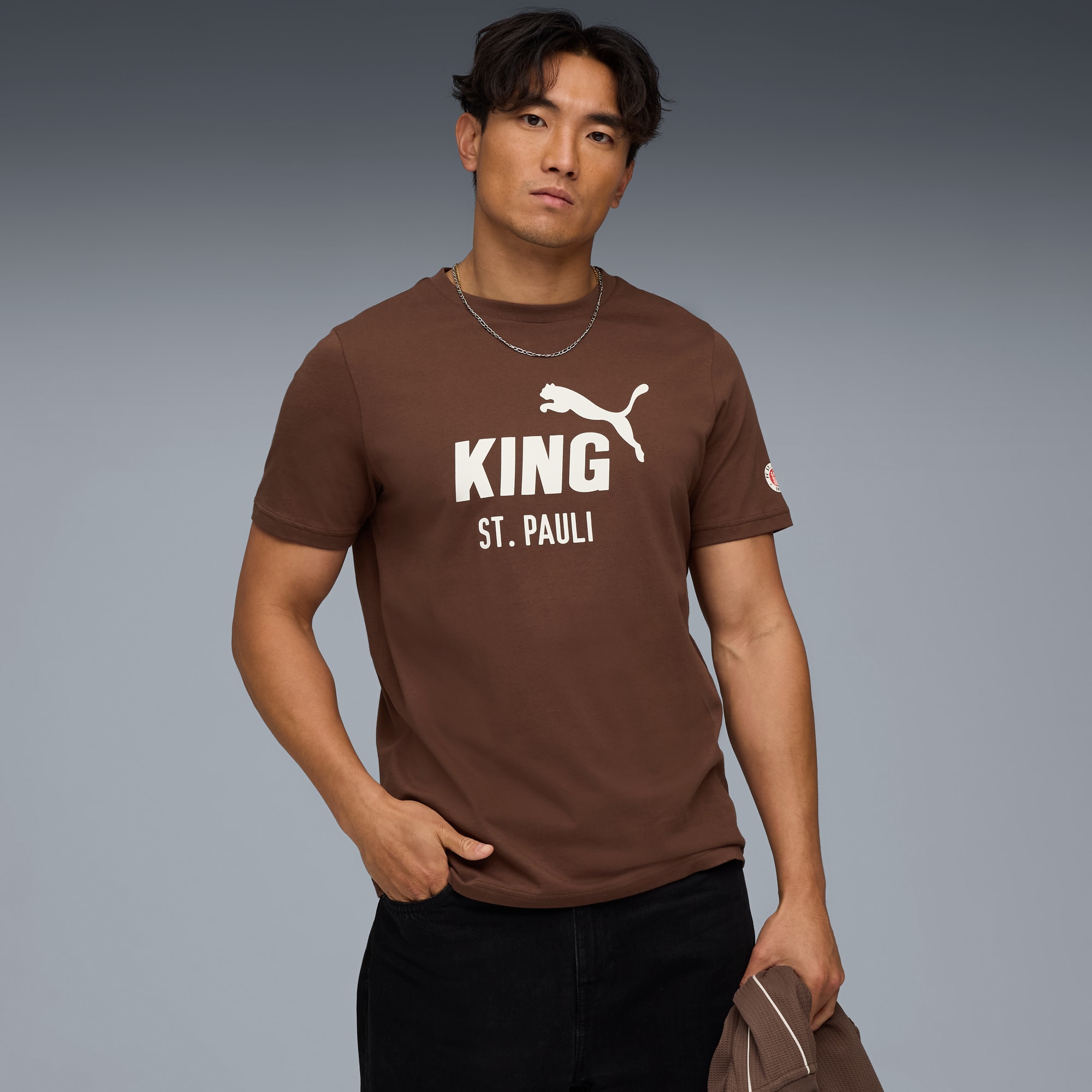 FC St. Pauli - PUMA T-Shirt King 2025/26 - braun