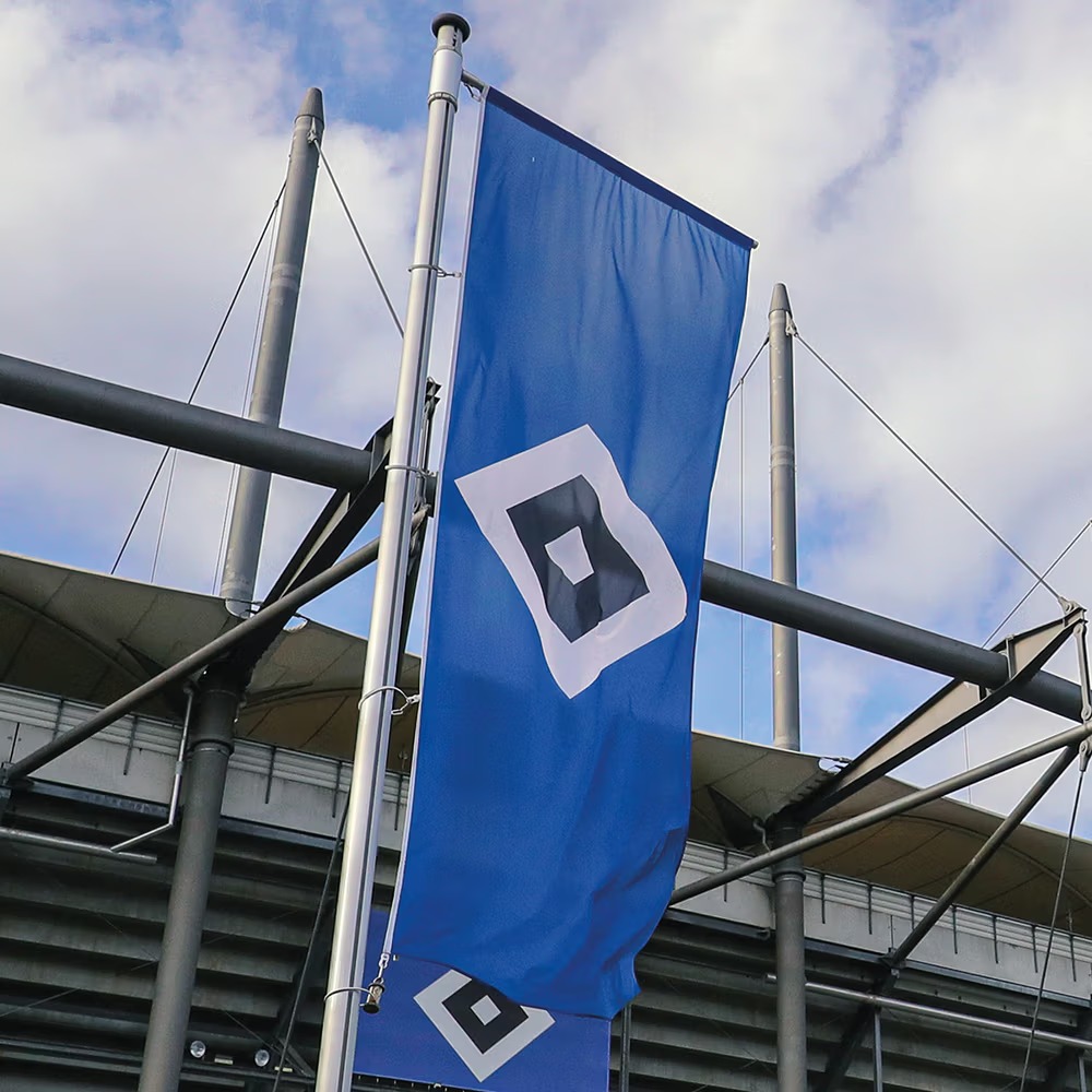 HSV Hissfahne "Arena" 150x400cm