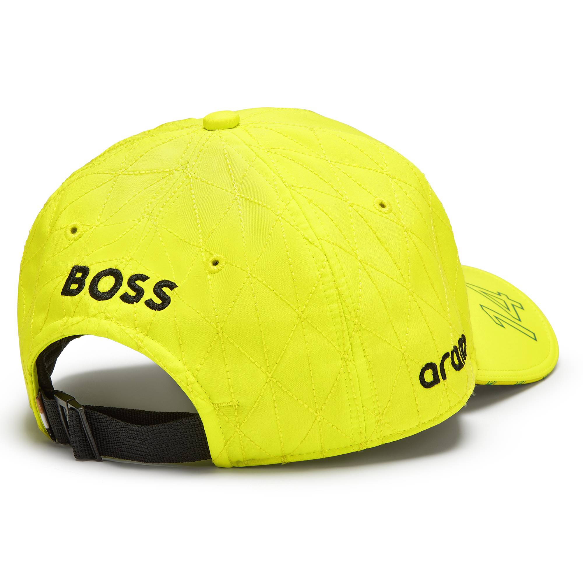 Aston Martin F1 Fernando Alonso Cap - gelb