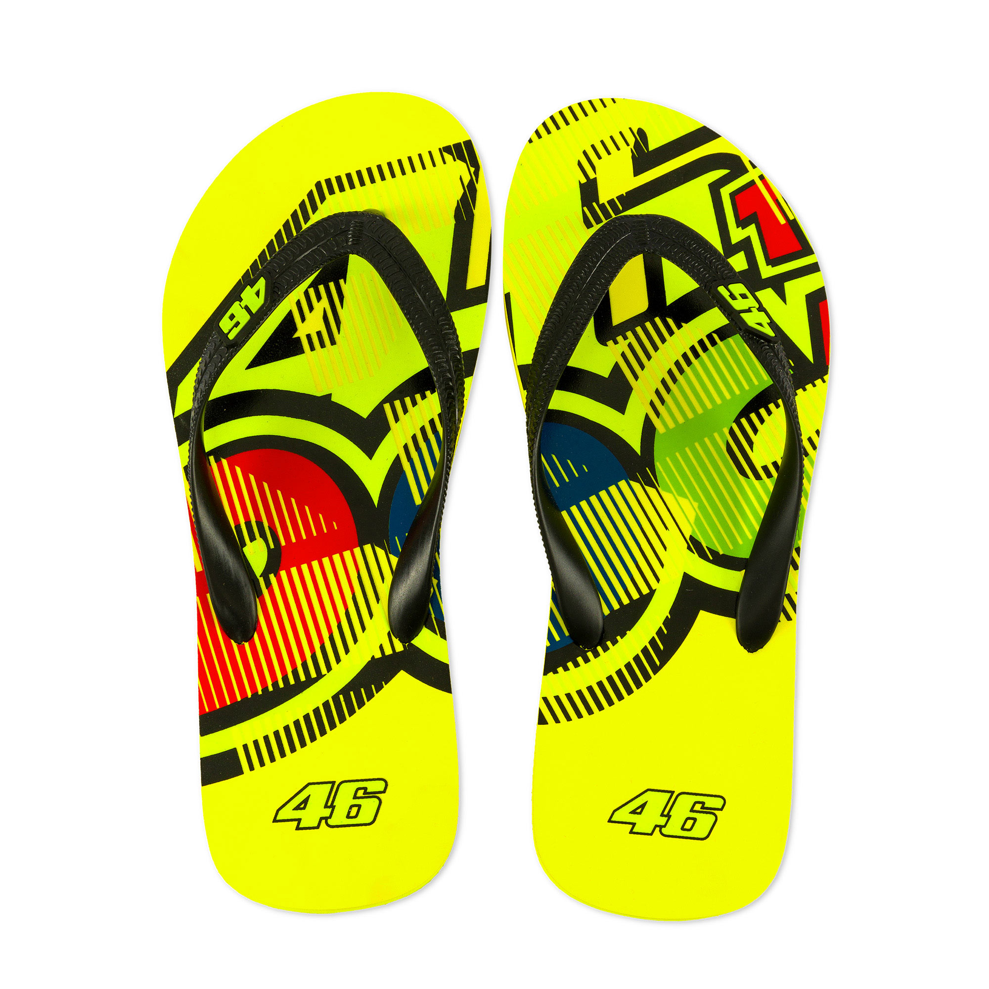 Valentino Rossi Flip Flops "46" - gelb