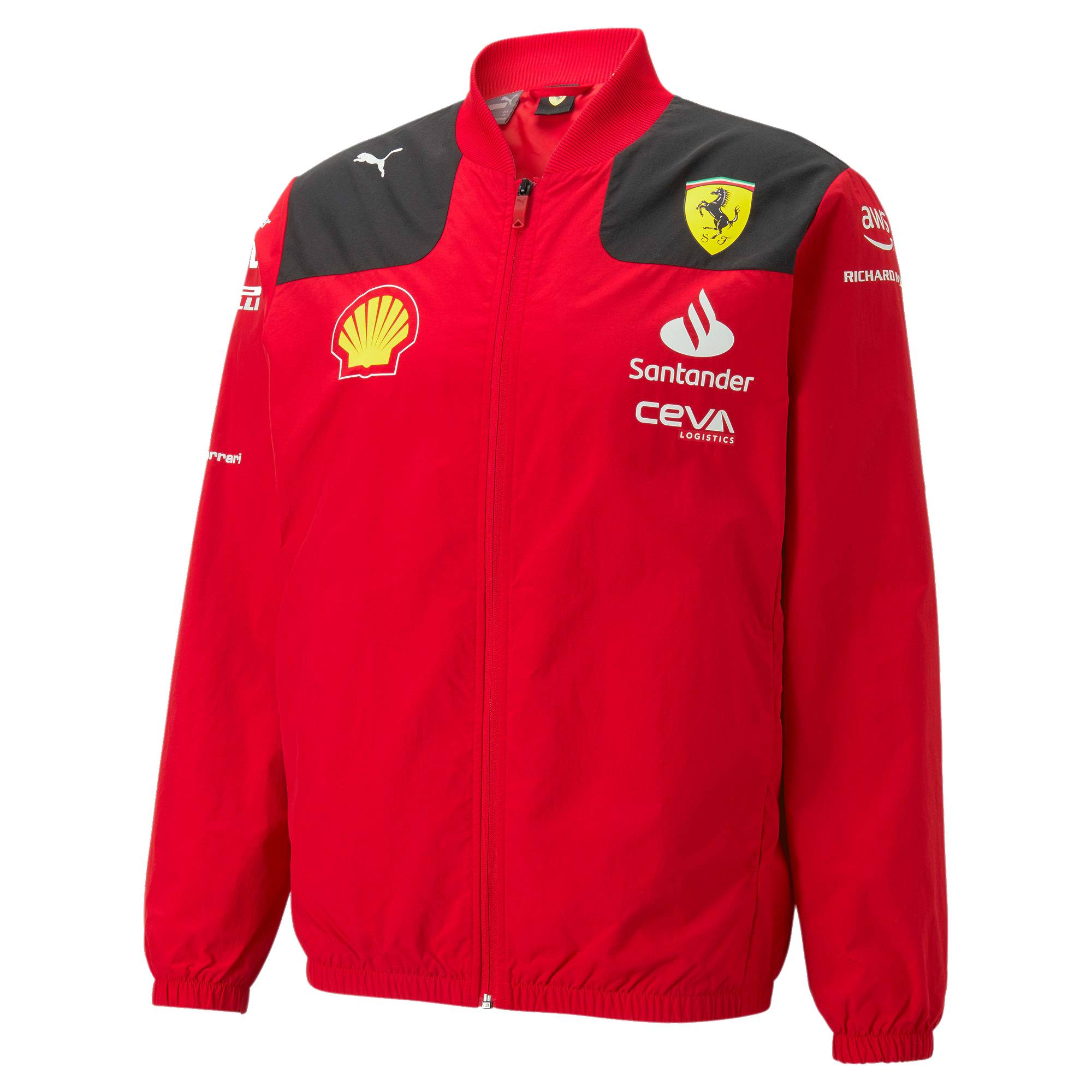 Scuderia Ferrari Team Jacke 2023 - rot