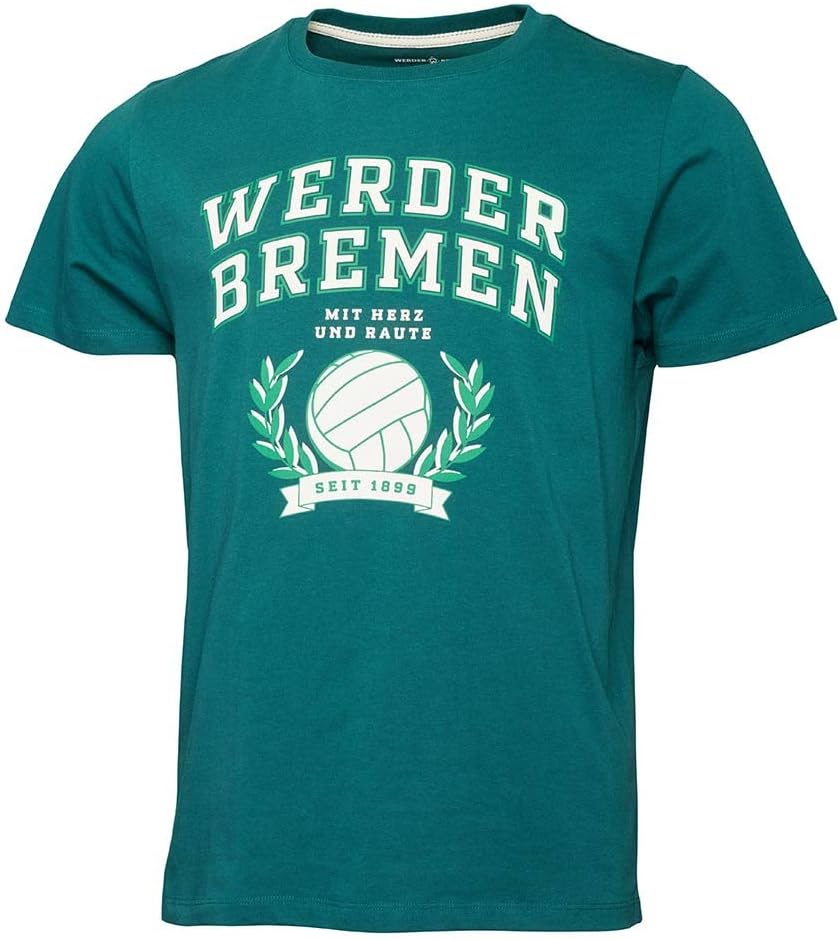 SV Werder Bremen GOTS T-Shirt "College" - grün