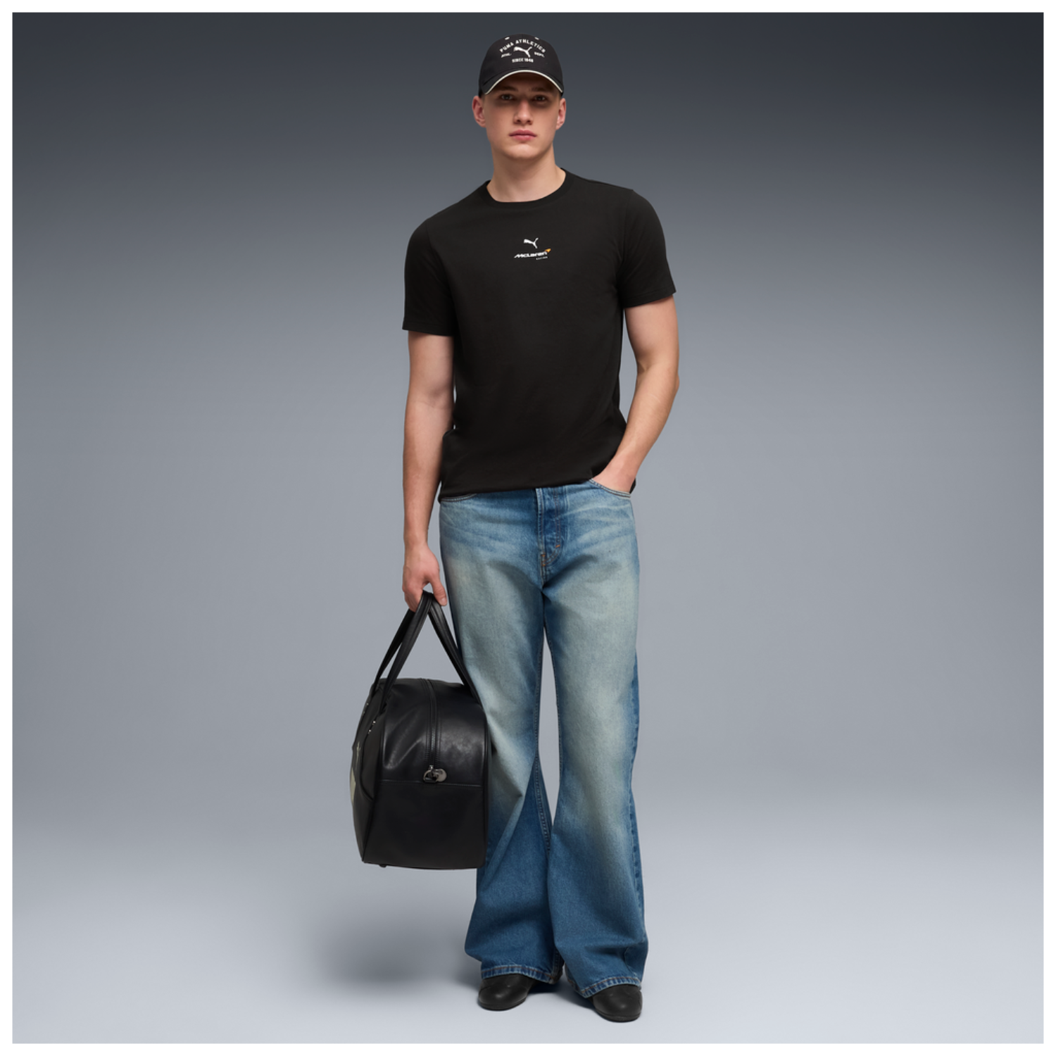 McLaren F1 T-Shirt "Small Logo" - schwarz