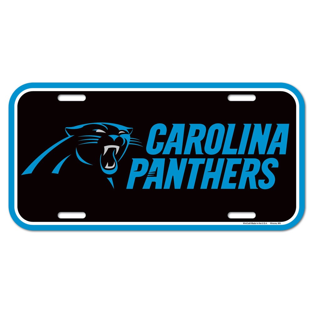 Carolina Panthers Nummernschild