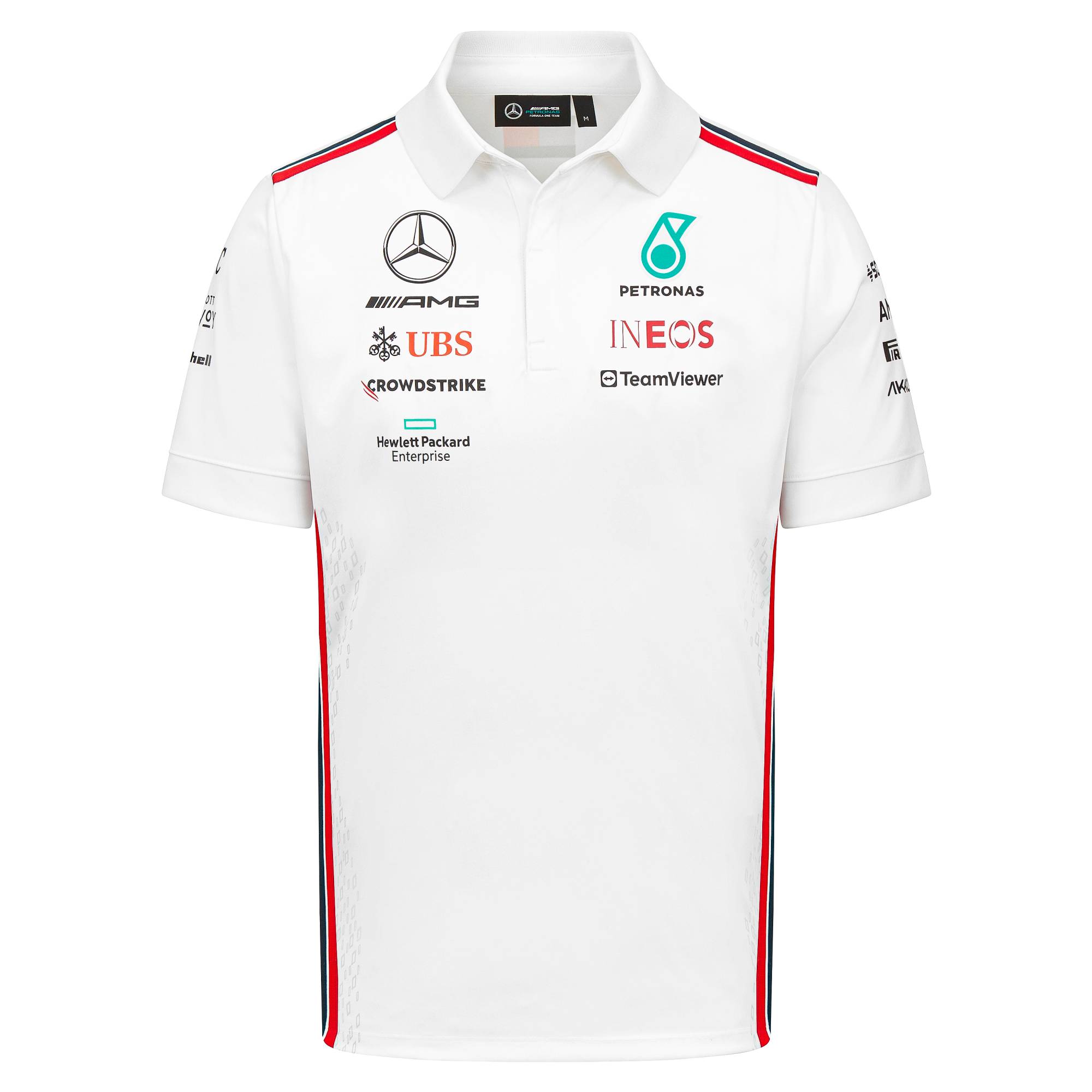 Mercedes AMG PETRONAS Team Polo - weiß