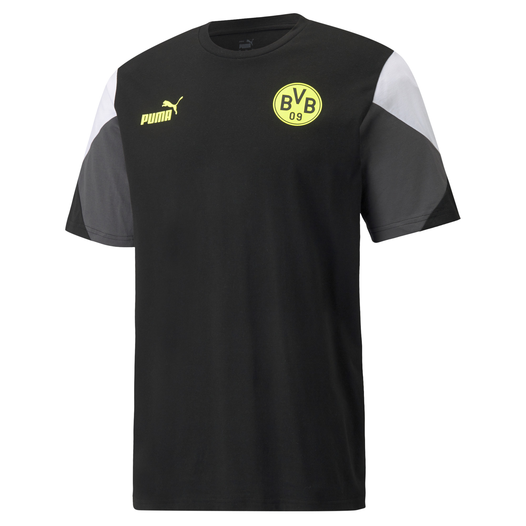 Borussia Dortmund Puma T-Shirt "ftblCulture" - schwarz