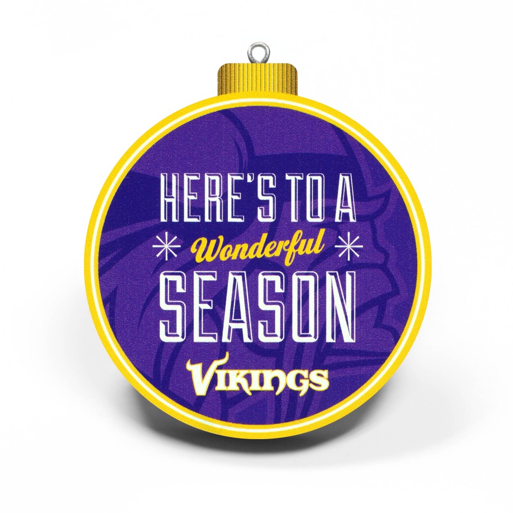 Minnesota Vikings 3D StadiumView Baumschmuck