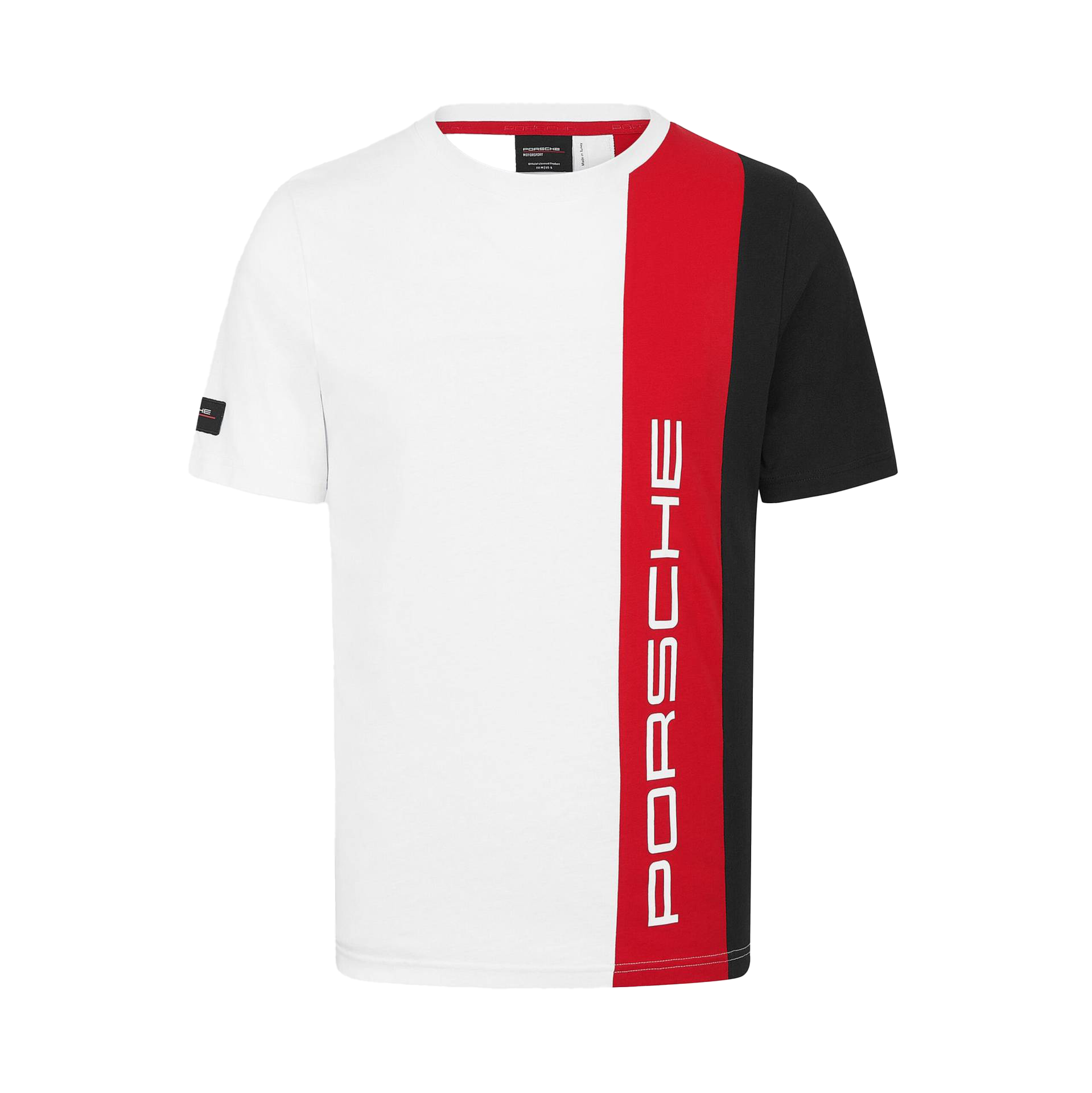 Porsche Motorsport T-Shirt "Streifenmuster" - mehrfarbig
