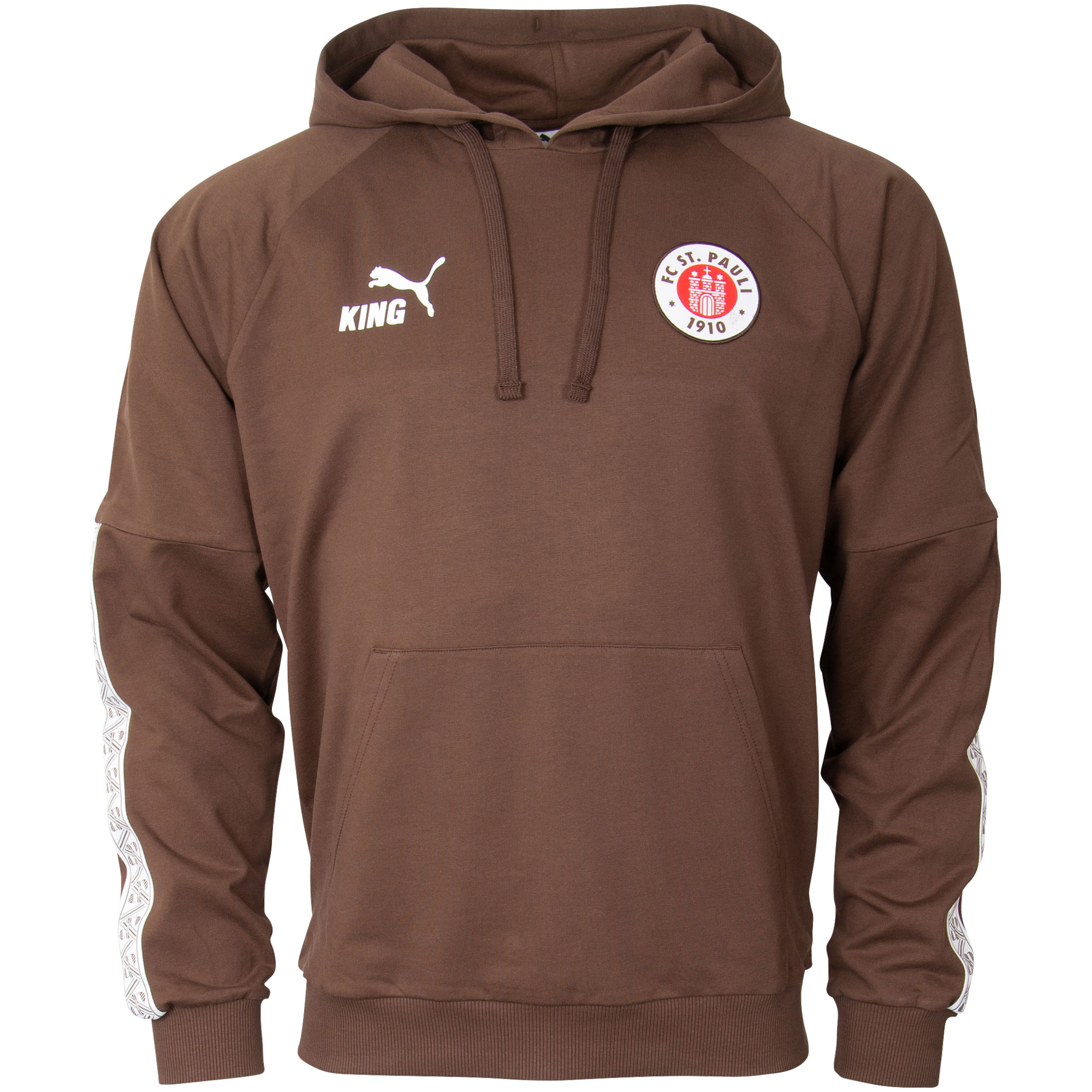 FC St. Pauli - PUMA Kapuzenpullover King 2025/26 - braun