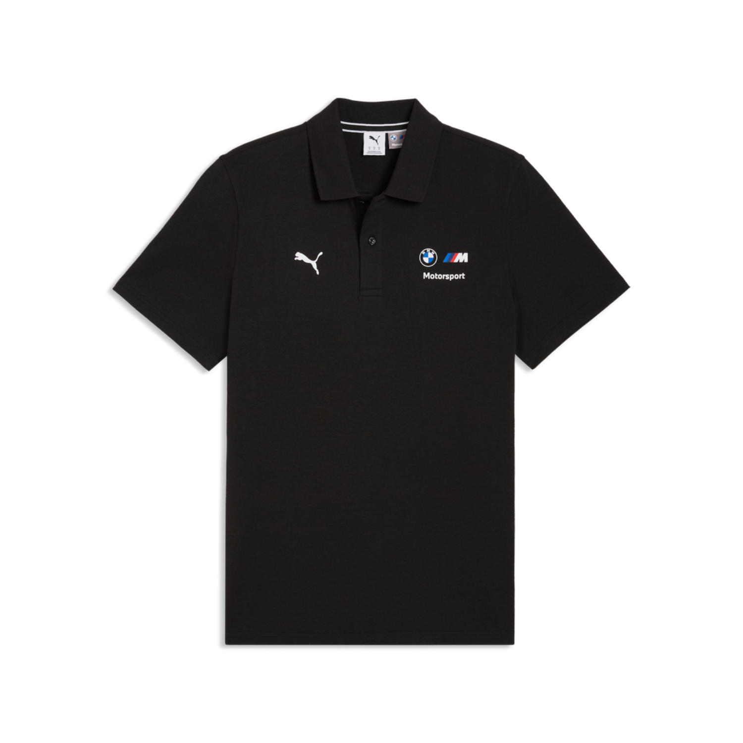 BMW M Motorsport Poloshirt "Essential Logo" Puma - schwarz