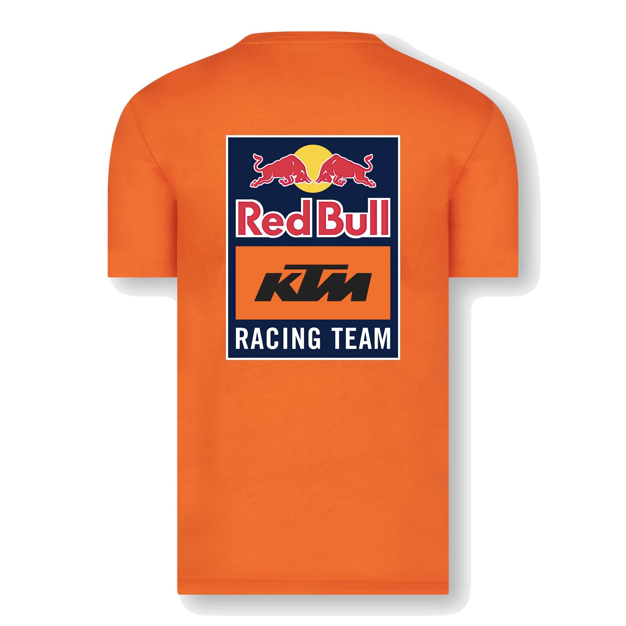 Red Bull KTM Racing Team T-Shirt "Backprint" - orange