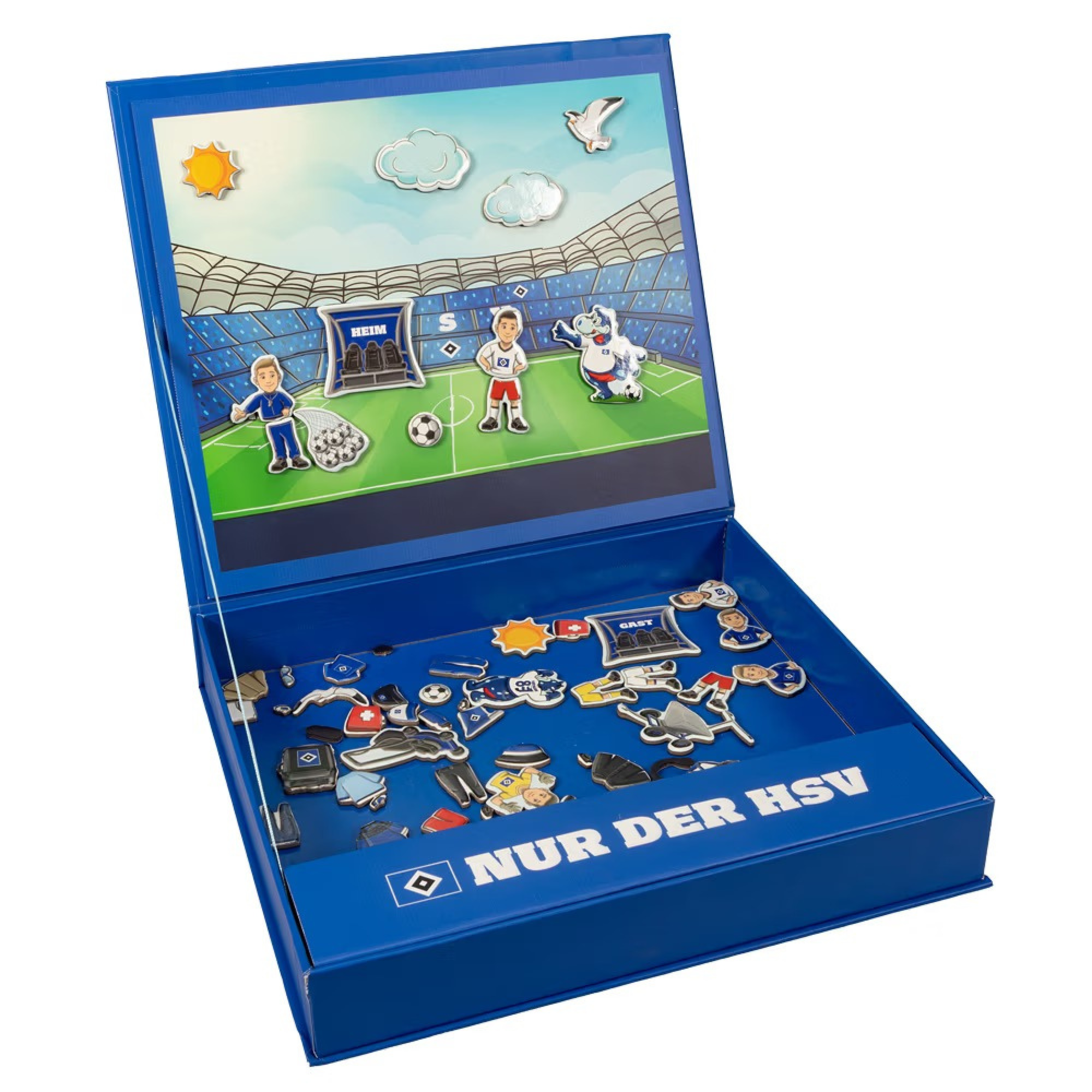 HSV Magnet Spielbrett "Hamburger SV"