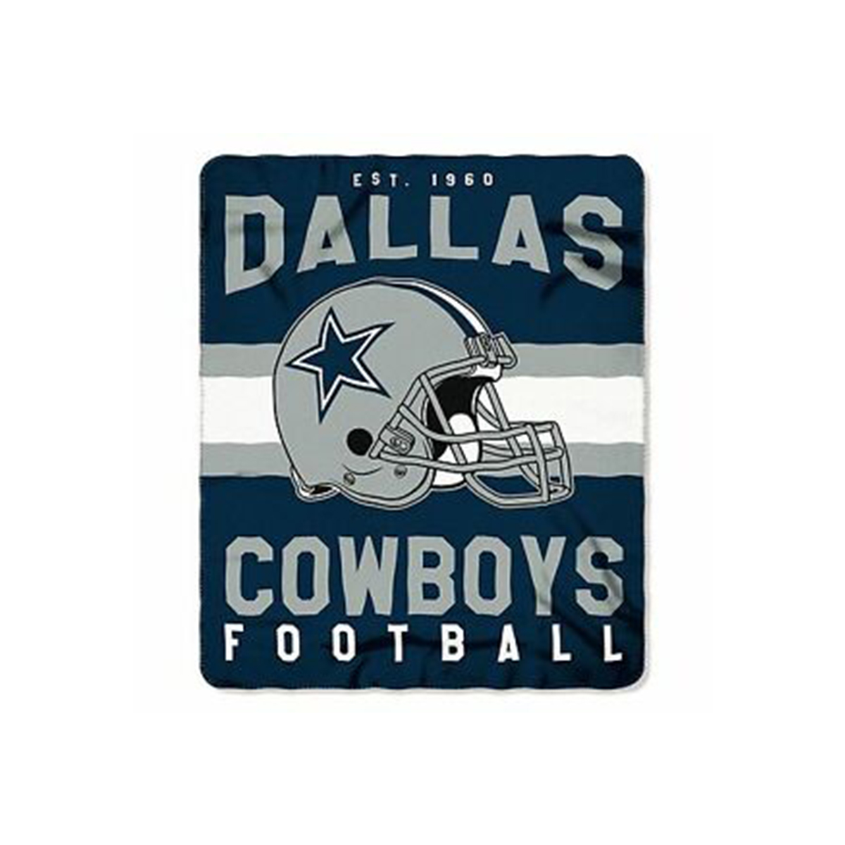Dallas Cowboys Fleece Decke Helm 115 x 150cm