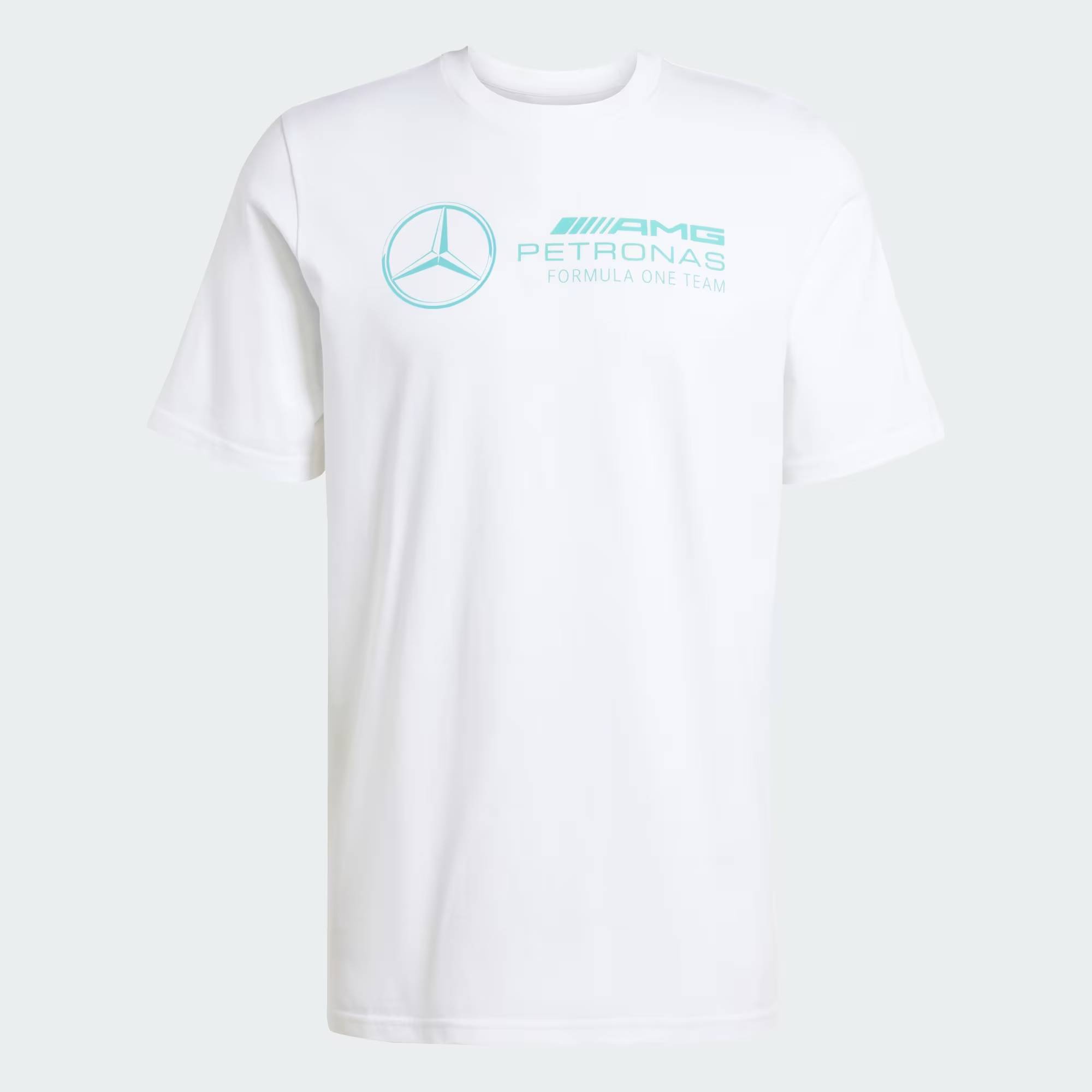 Mercedes AMG Petronas Adidas T-Shirt "Logo" - weiß
