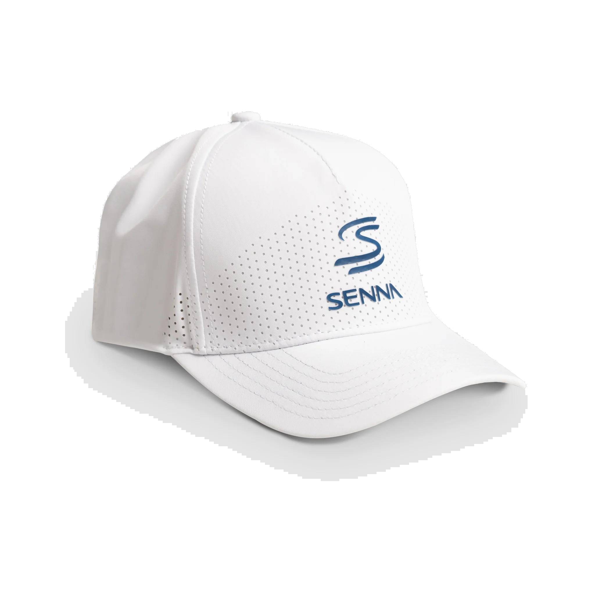 Ayrton Senna Cap "Doppel S" - weiß